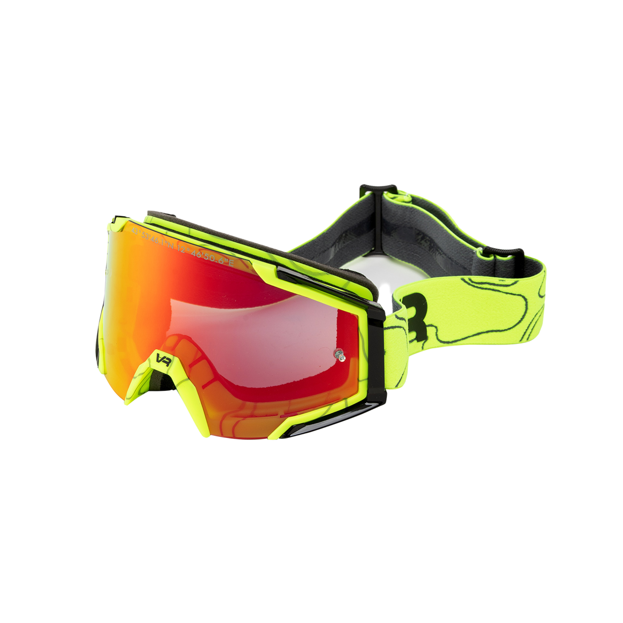 Valentino Rossi MTB-Brille - neongelb