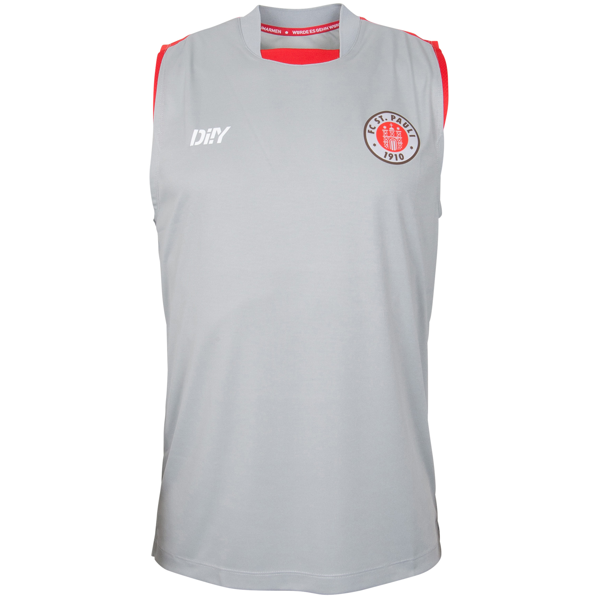FC St. Pauli - Trainings Tanktop Team 2022-23 - grau