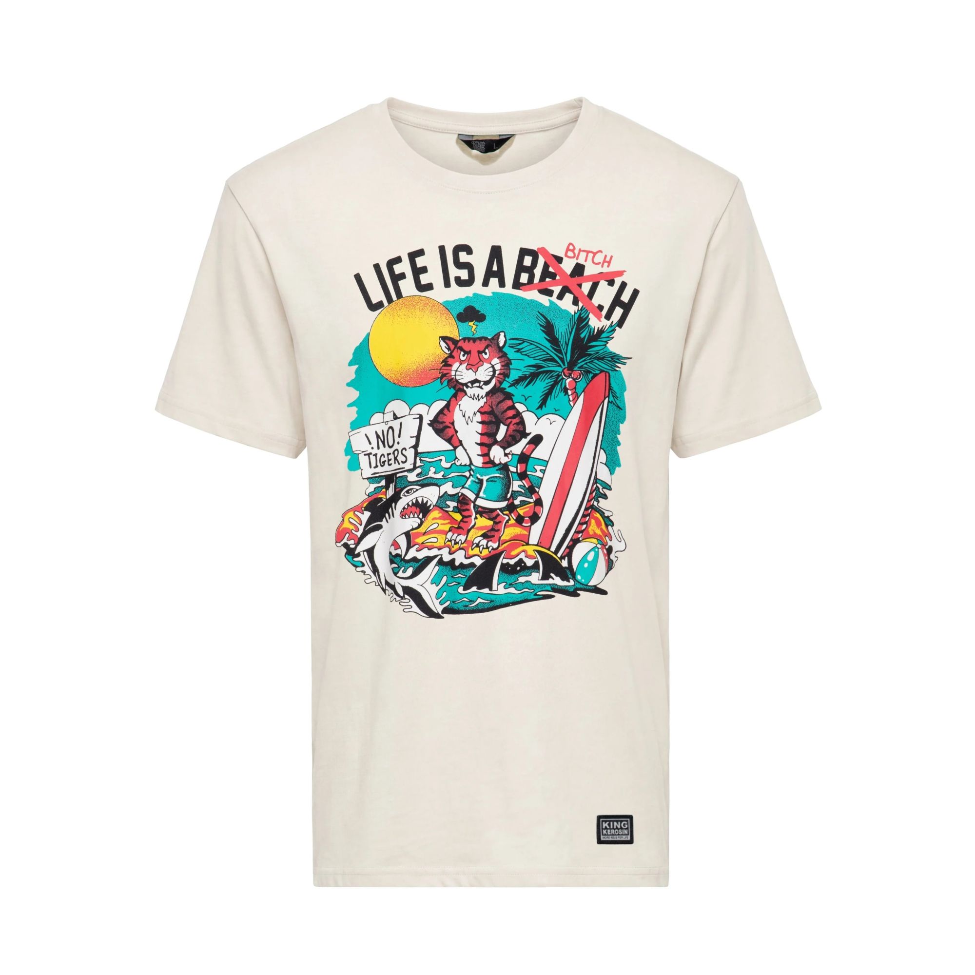 King Kerosin - T-Shirt "Life is a bitch"