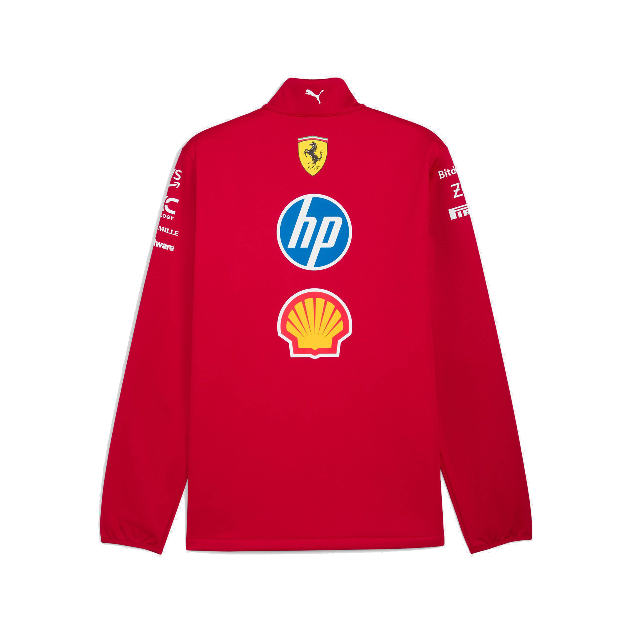 Scuderia Ferrari Puma Team Softshell Jacke 2025 - rot