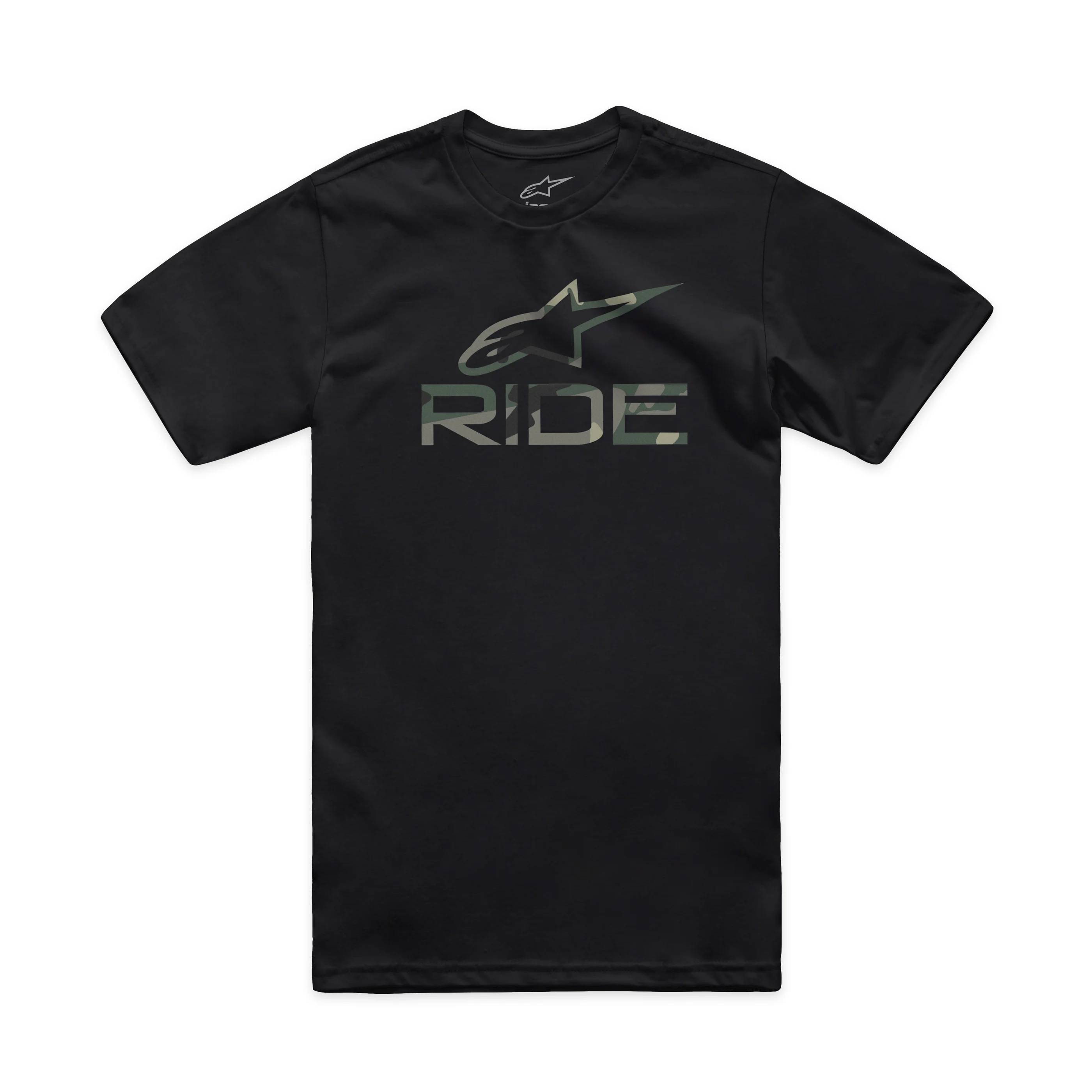 Alpinestars T-Shirt "Ride 4.0 Camo" - schwarz