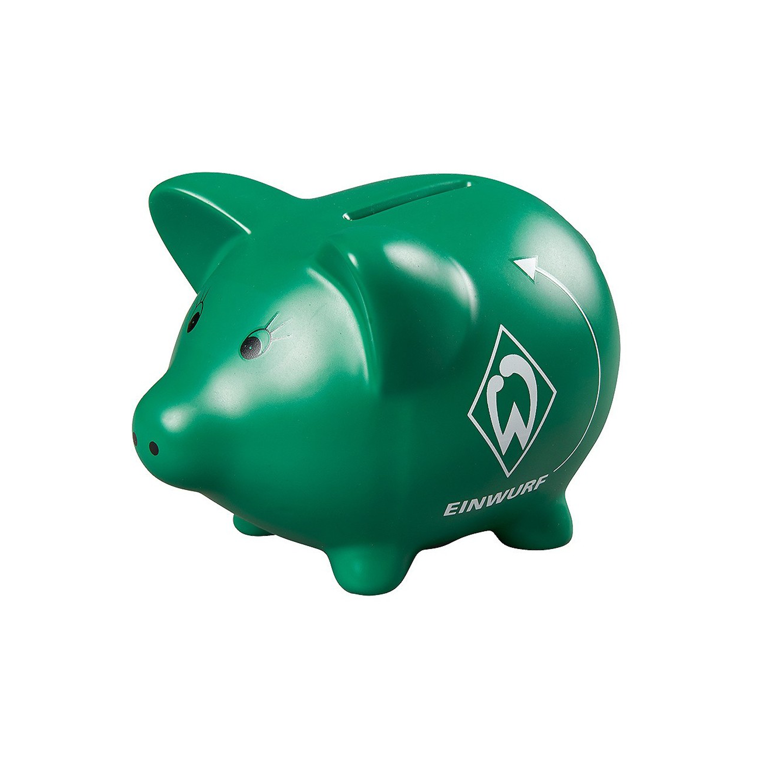 SV Werder Bremen - Sparschwein Einwurf - grün