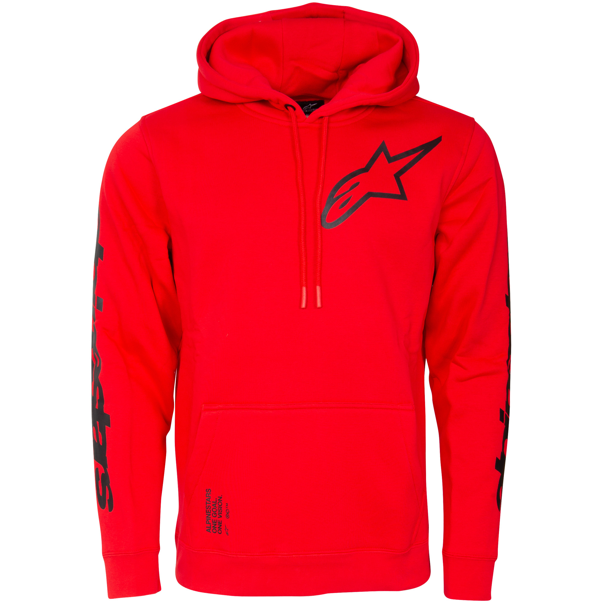 Alpinestars Kapuzenpullover "Triple" - rot