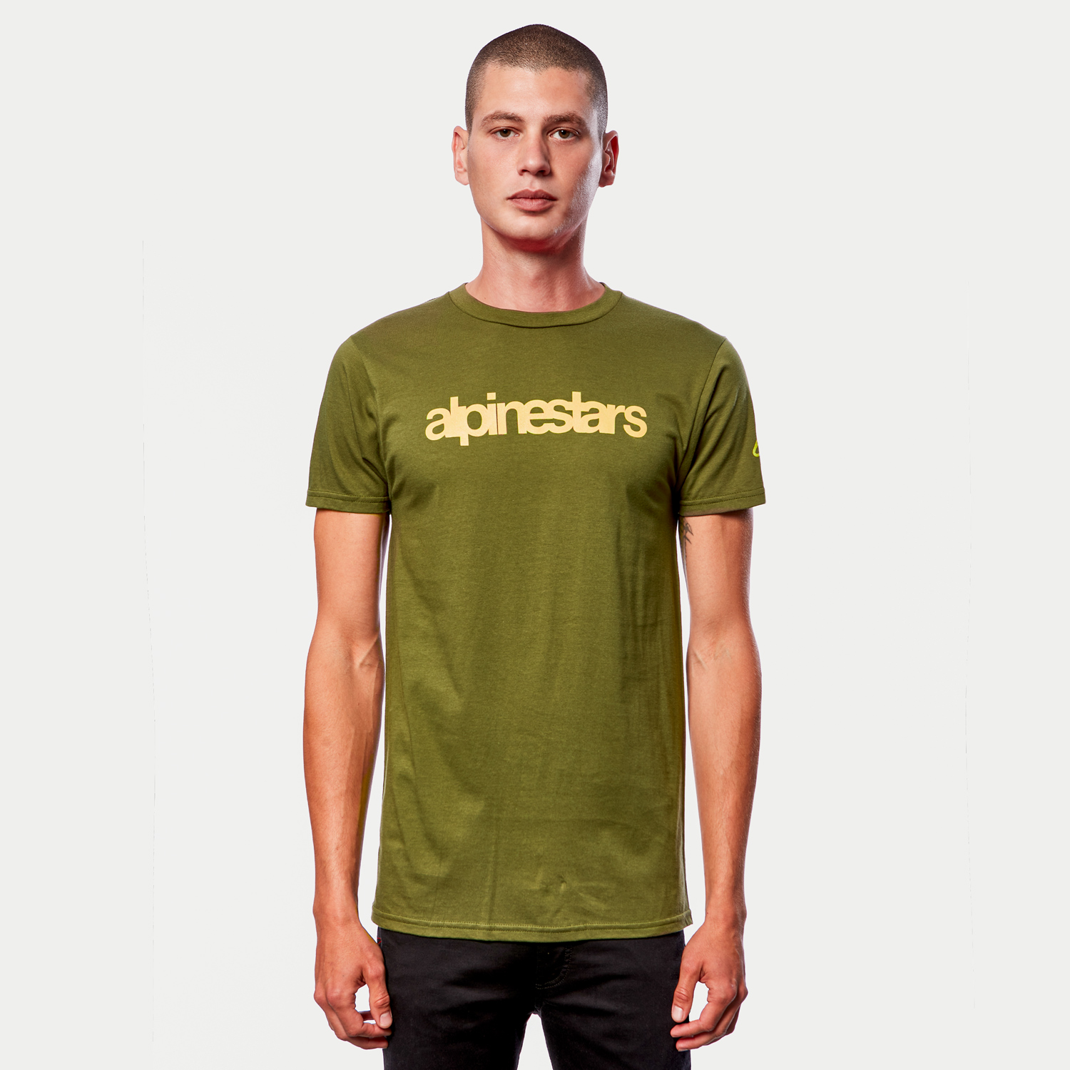 Alpinestars T-Shirt "Heritage Logo" - grün