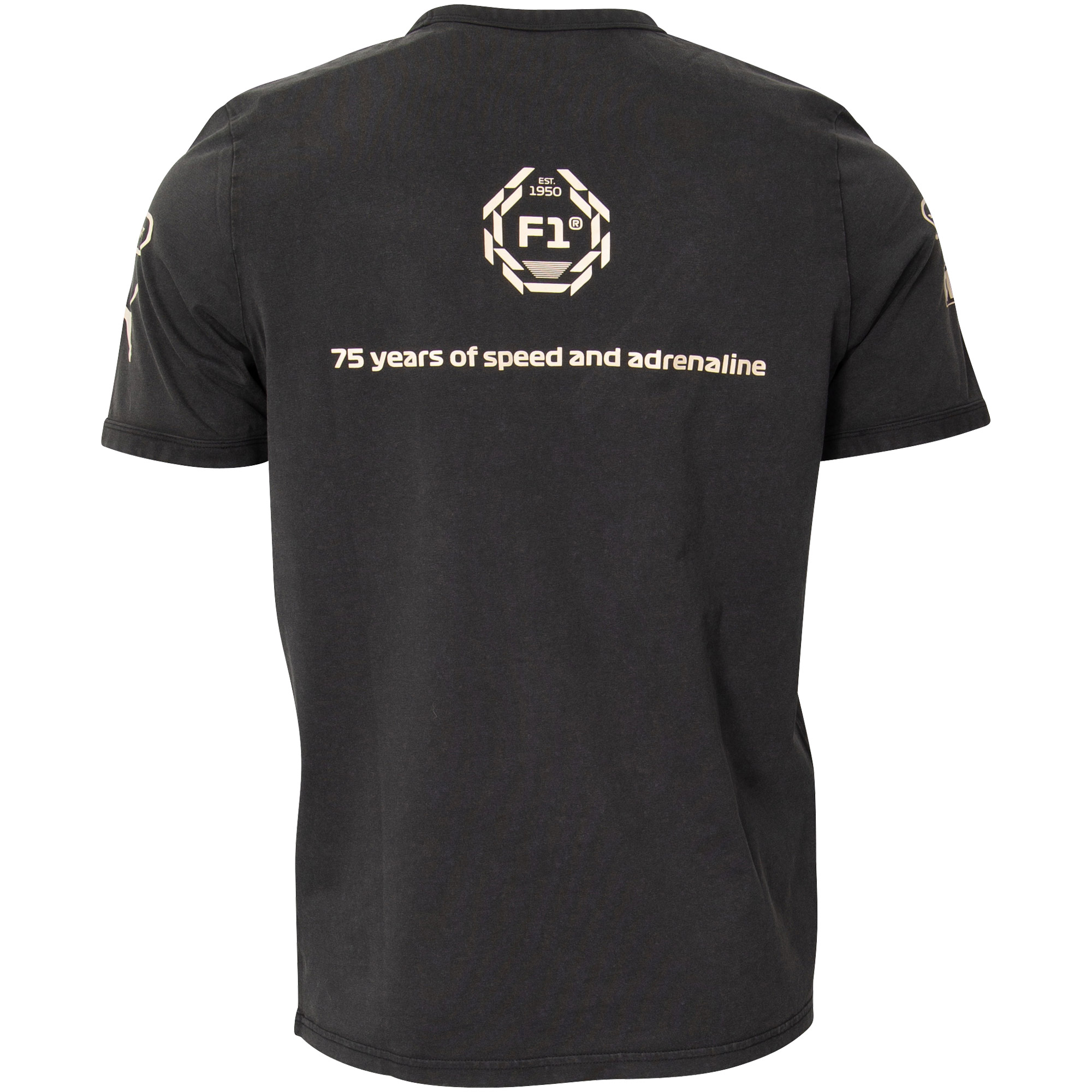 Formel 1 Collection Puma jubiläums T-Shirt "75 Years" - grau