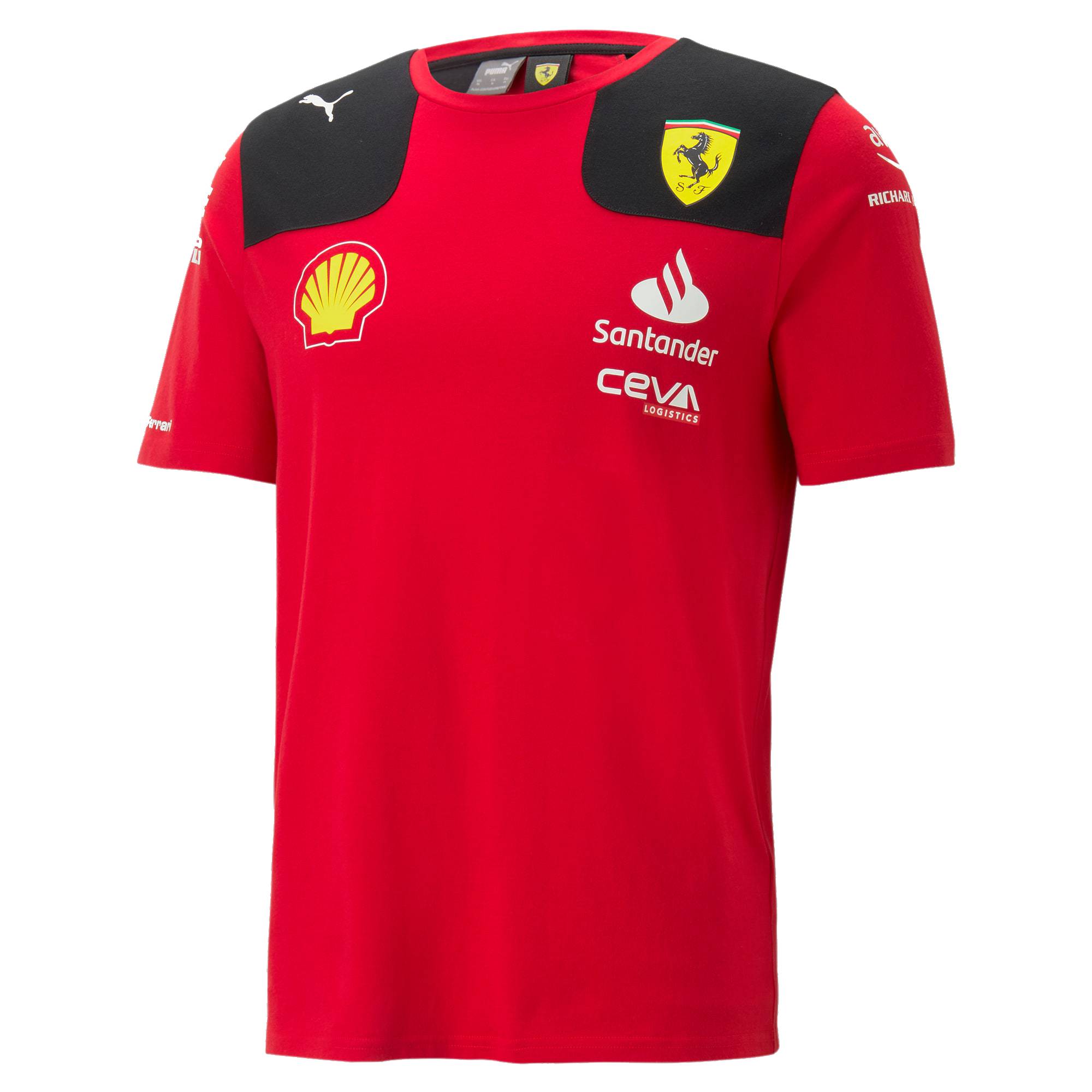 Scuderia Ferrari Puma Team T-Shirt 2023 - rot