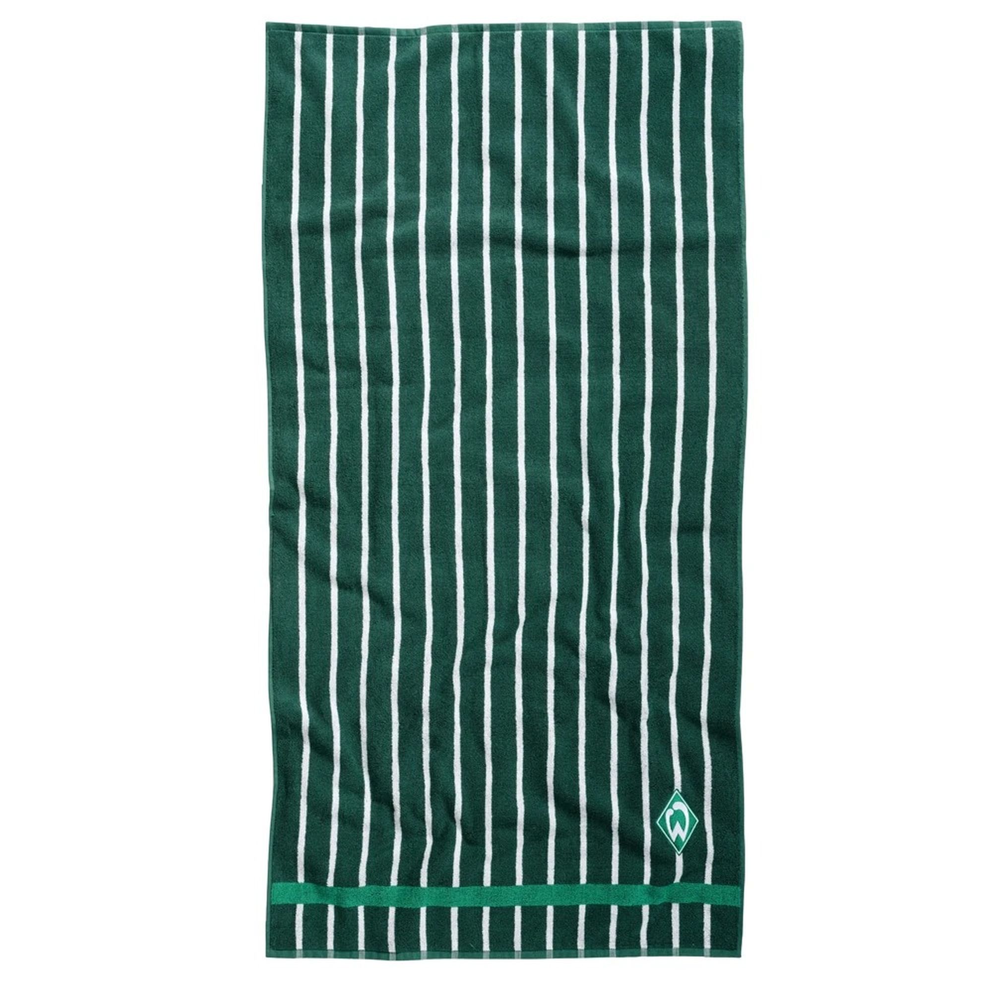 SV Werder Bremen GOTS Duschtuch Streifen - 70x140cm