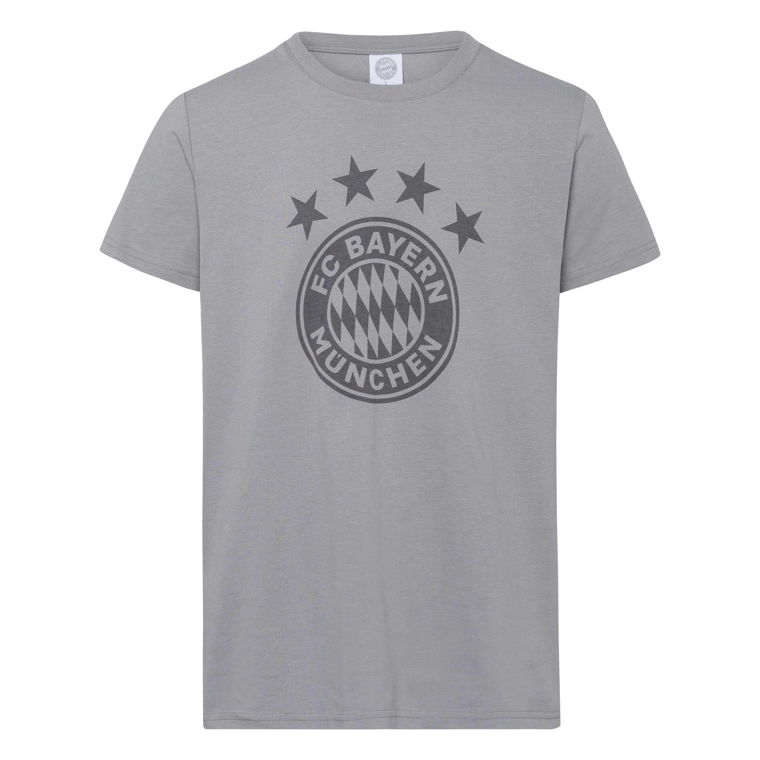 FC Bayern München T-Shirt "Emblem" - grau