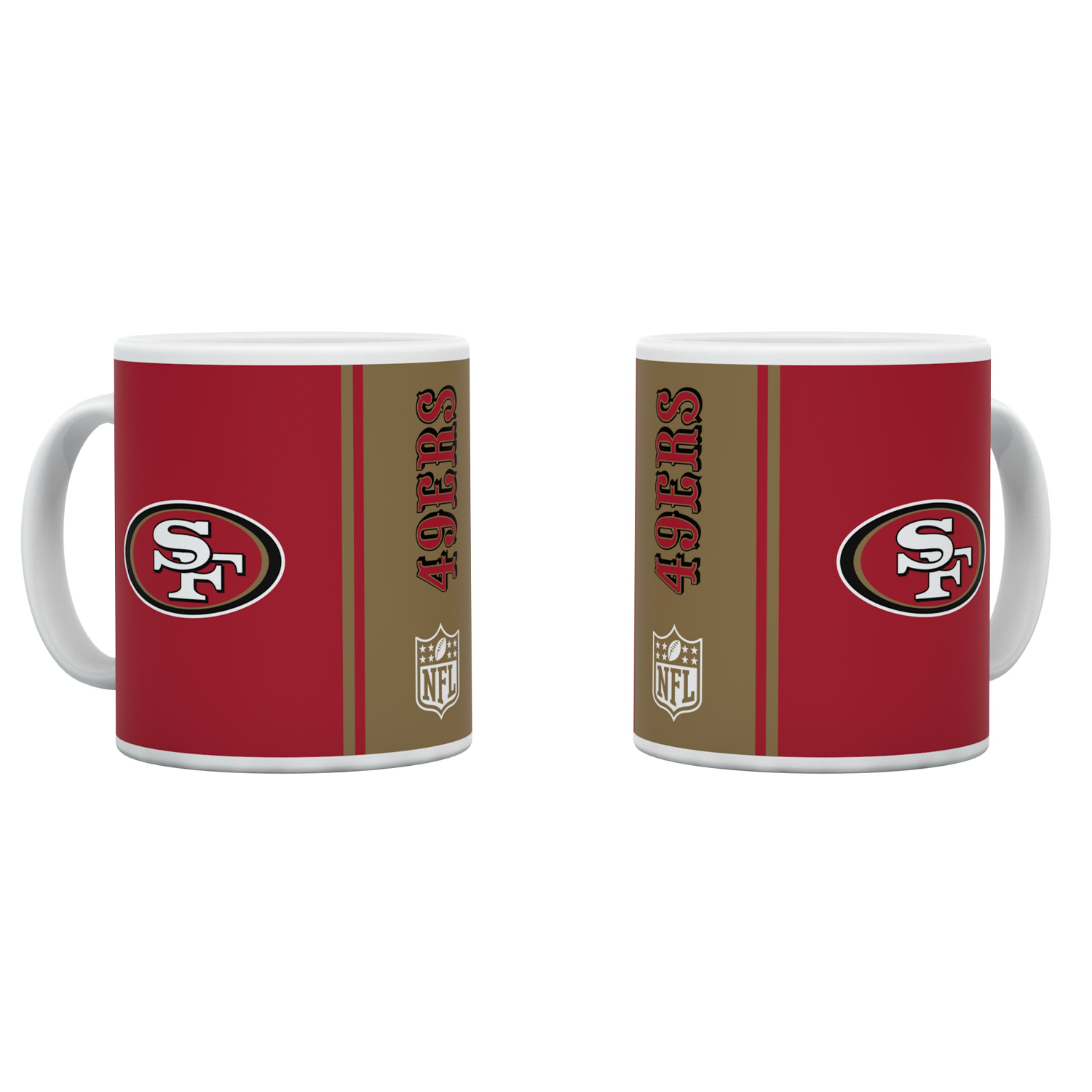 San Francisco 49ers Tasse "Gridiron" 330 ml - Teamfarben