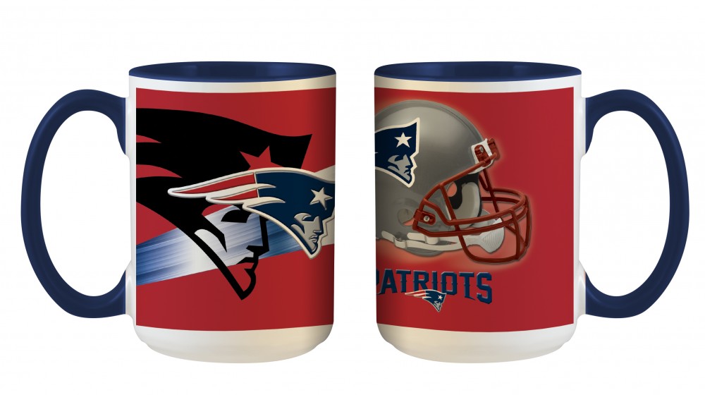 New England Patriots 3D Inner Color Mug 445ml