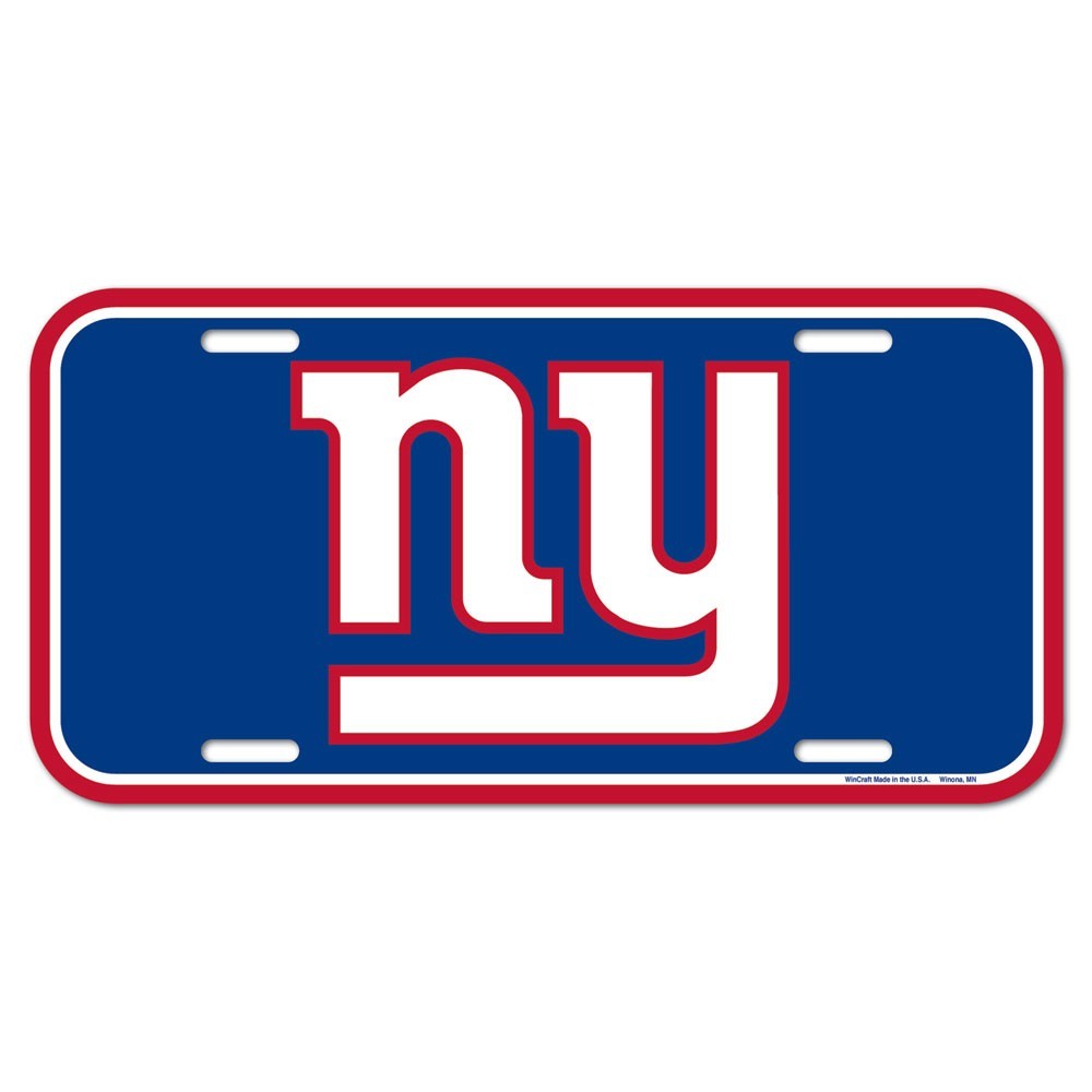 New York Giants Nummernschild