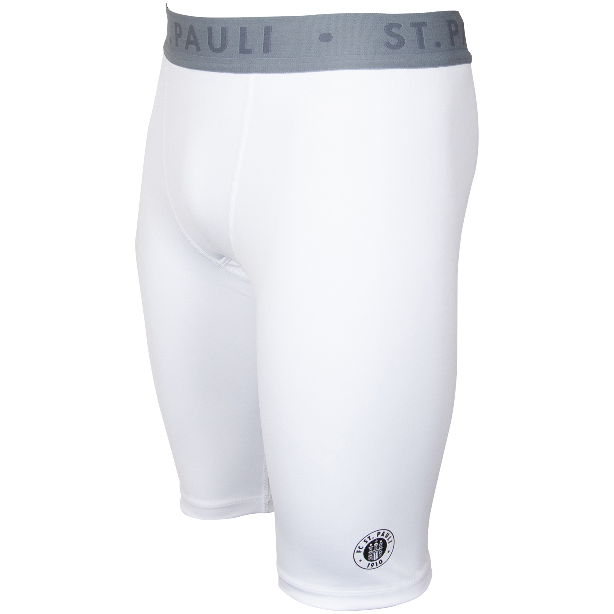 FC St. Pauli - Compression Shorts Auswärts - weiß