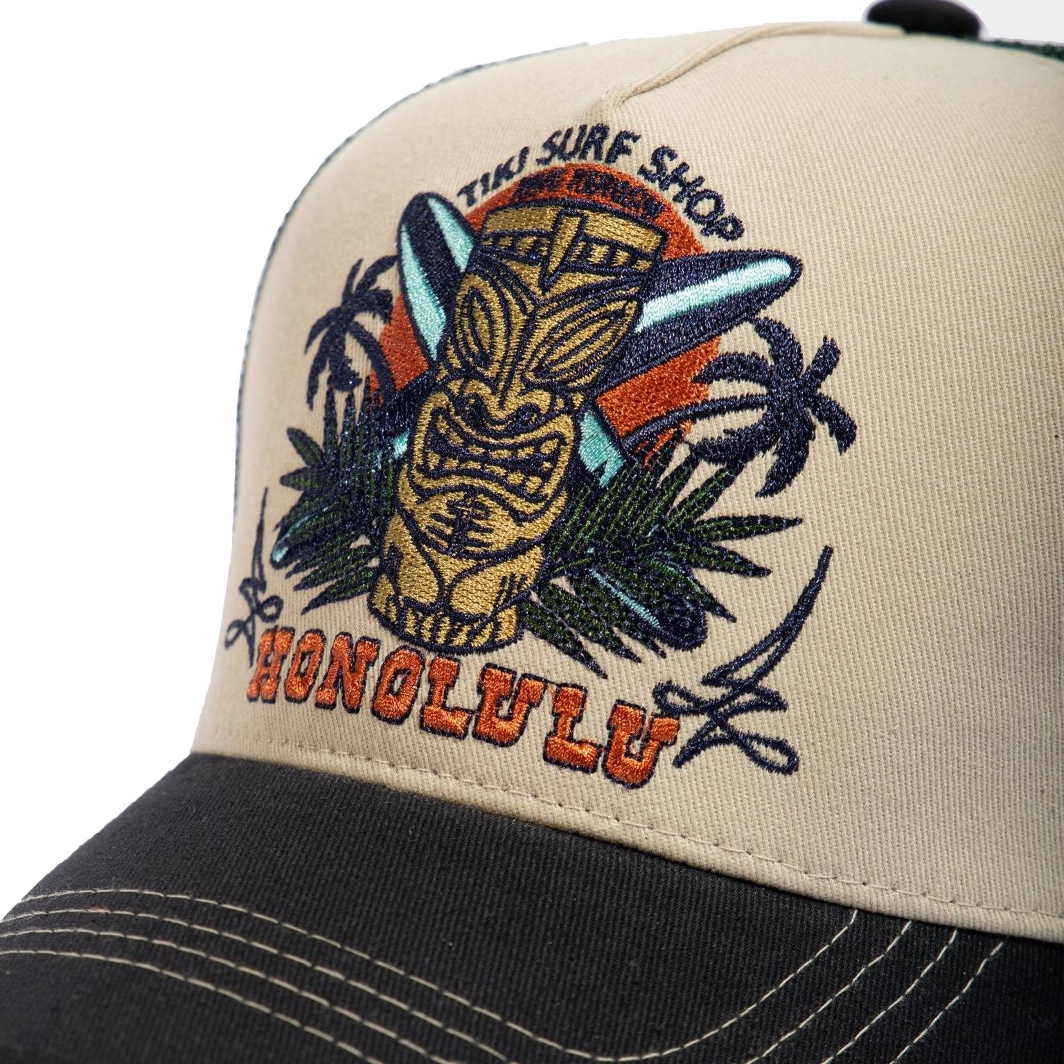 King Kerosin Trucker Cap "Honolulu" - beige