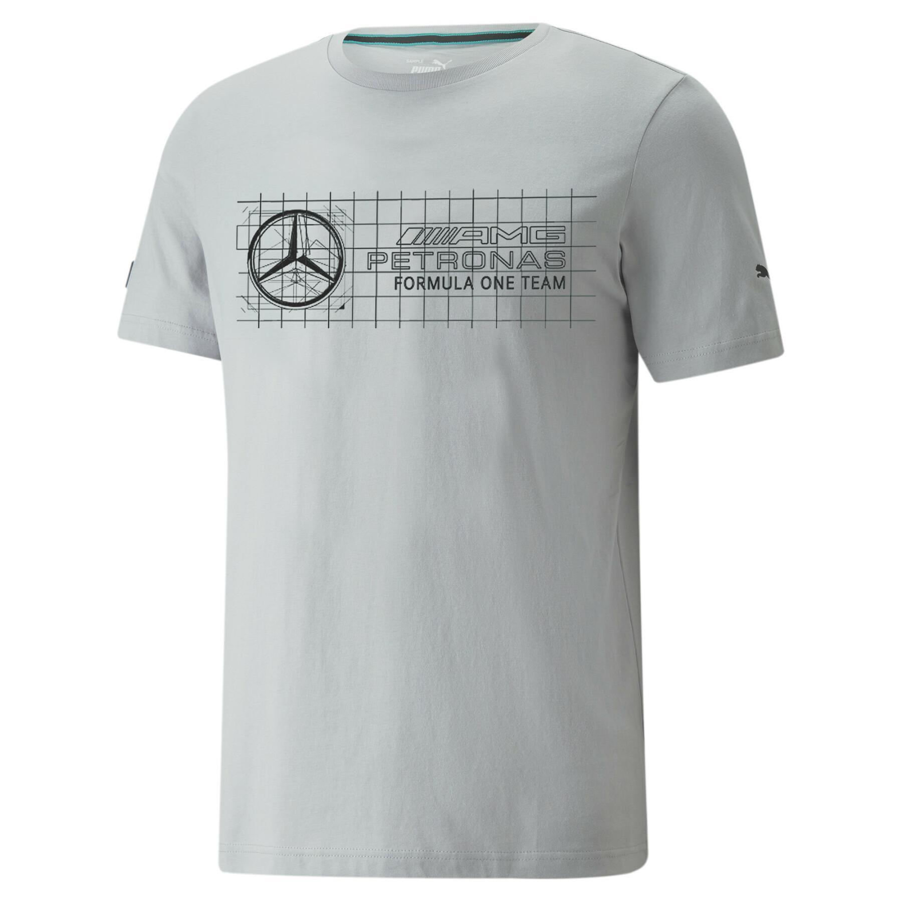 Mercedes AMG Puma T-Shirt "Stern" - grau