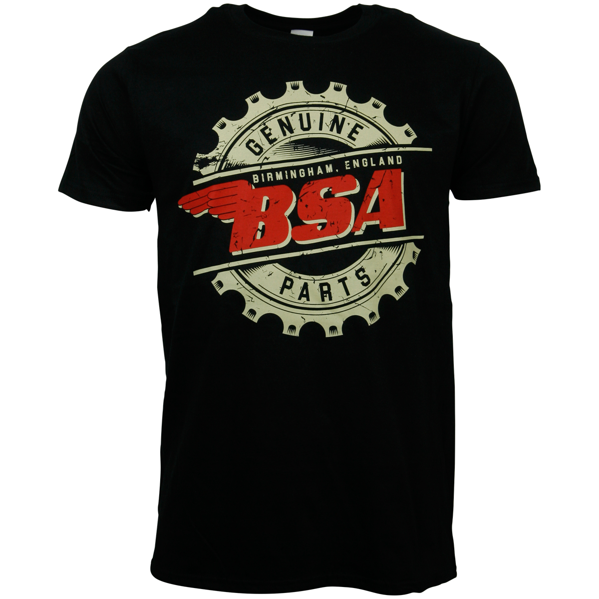 BSA T-Shirt "Genuine Parts" - schwarz