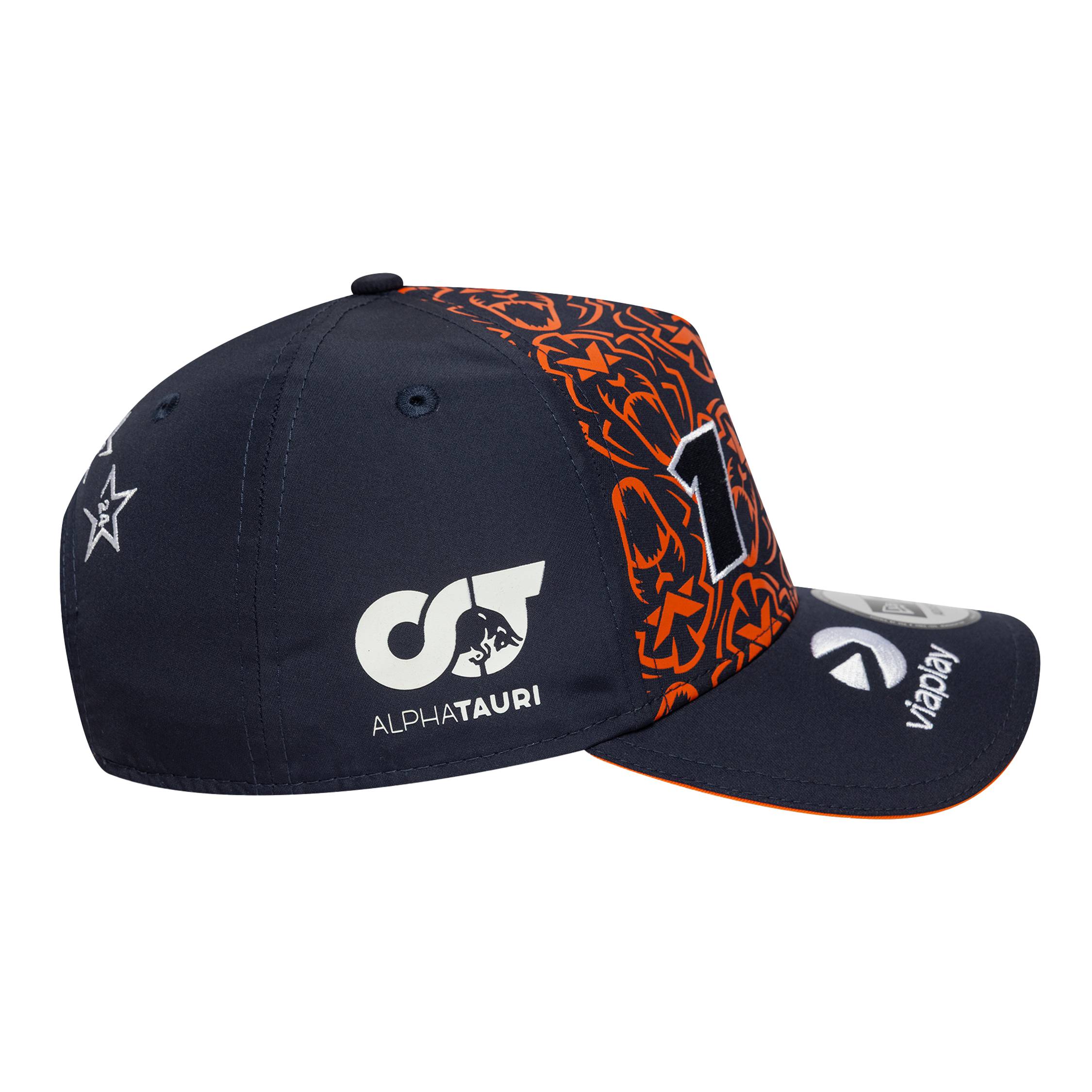 Red Bull Racing New Era Max Verstappen Cap "Orange Lion" - blau