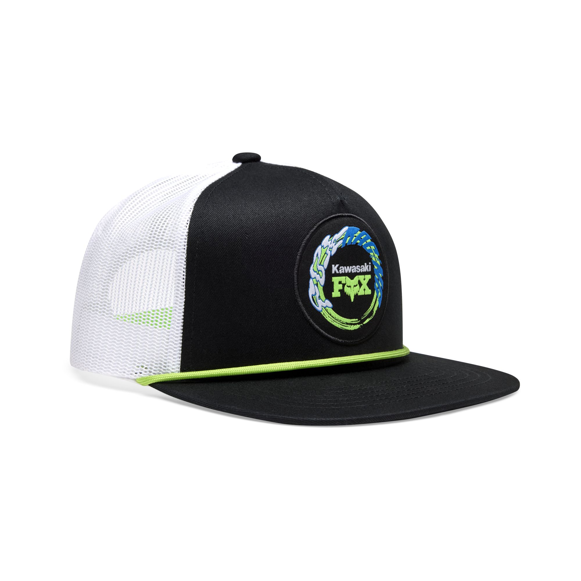 FOX Racing Kawasaki Snapback Cap - schwarz
