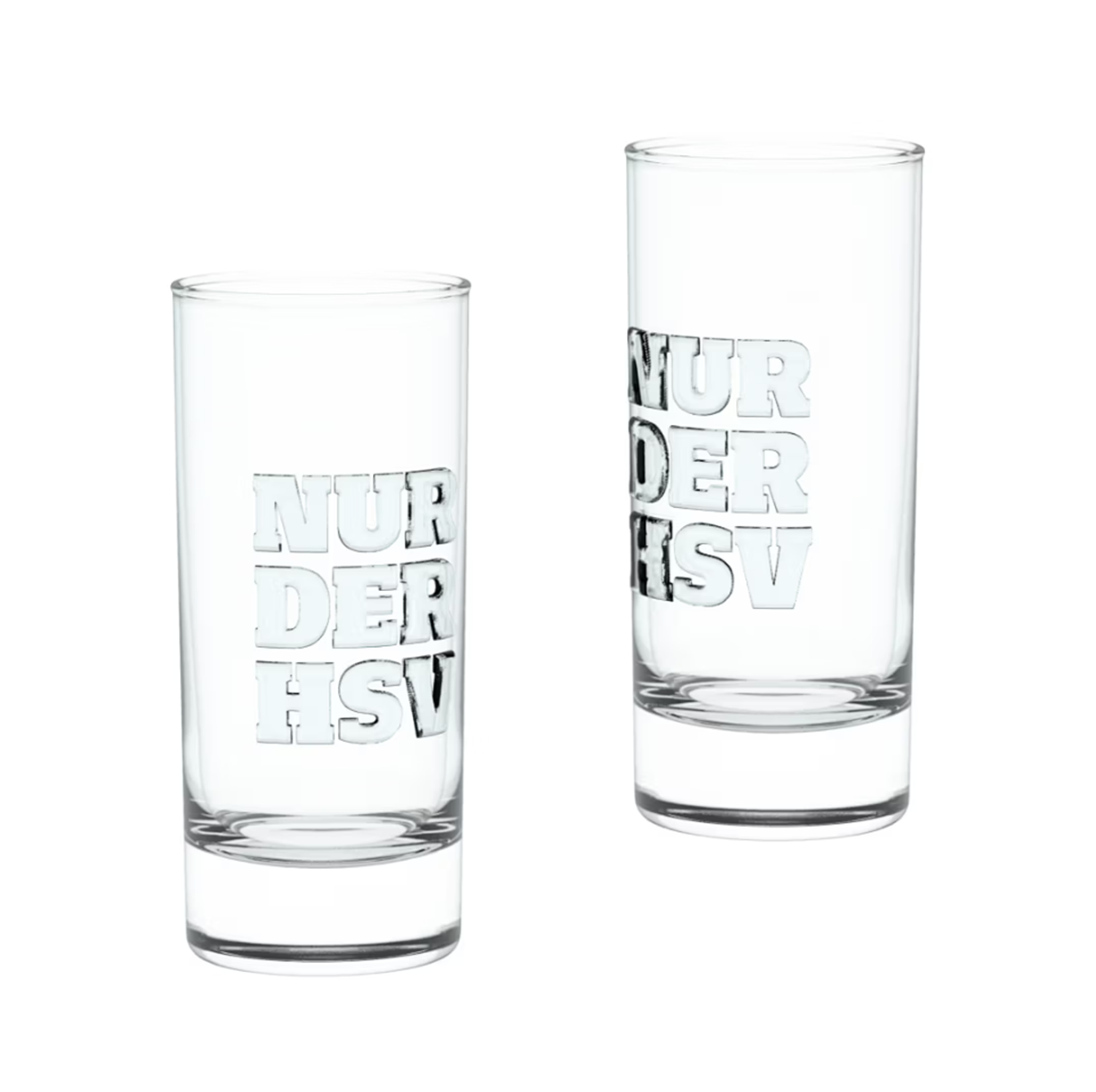 HSV Schnapsglas 2er Set "NUR DER HSV"