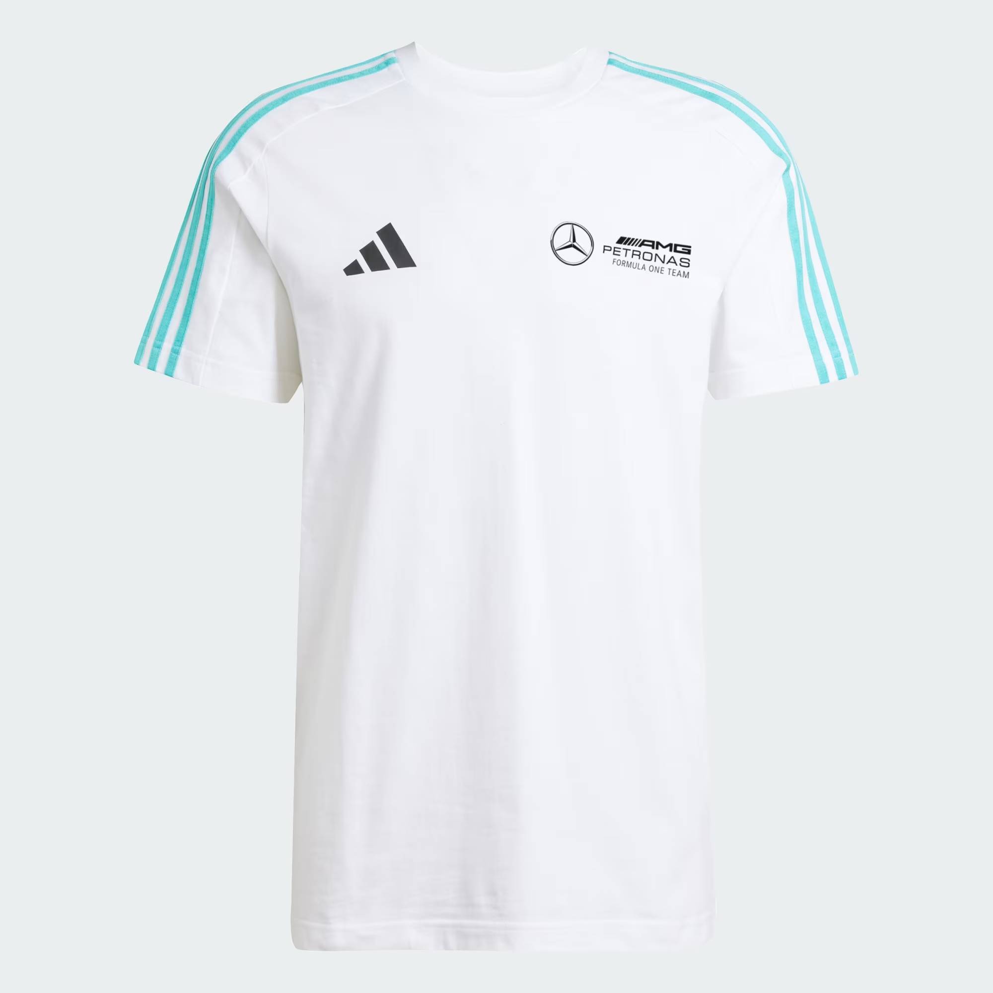Mercedes AMG Petronas Adidas T-Shirt "DNA" - weiß