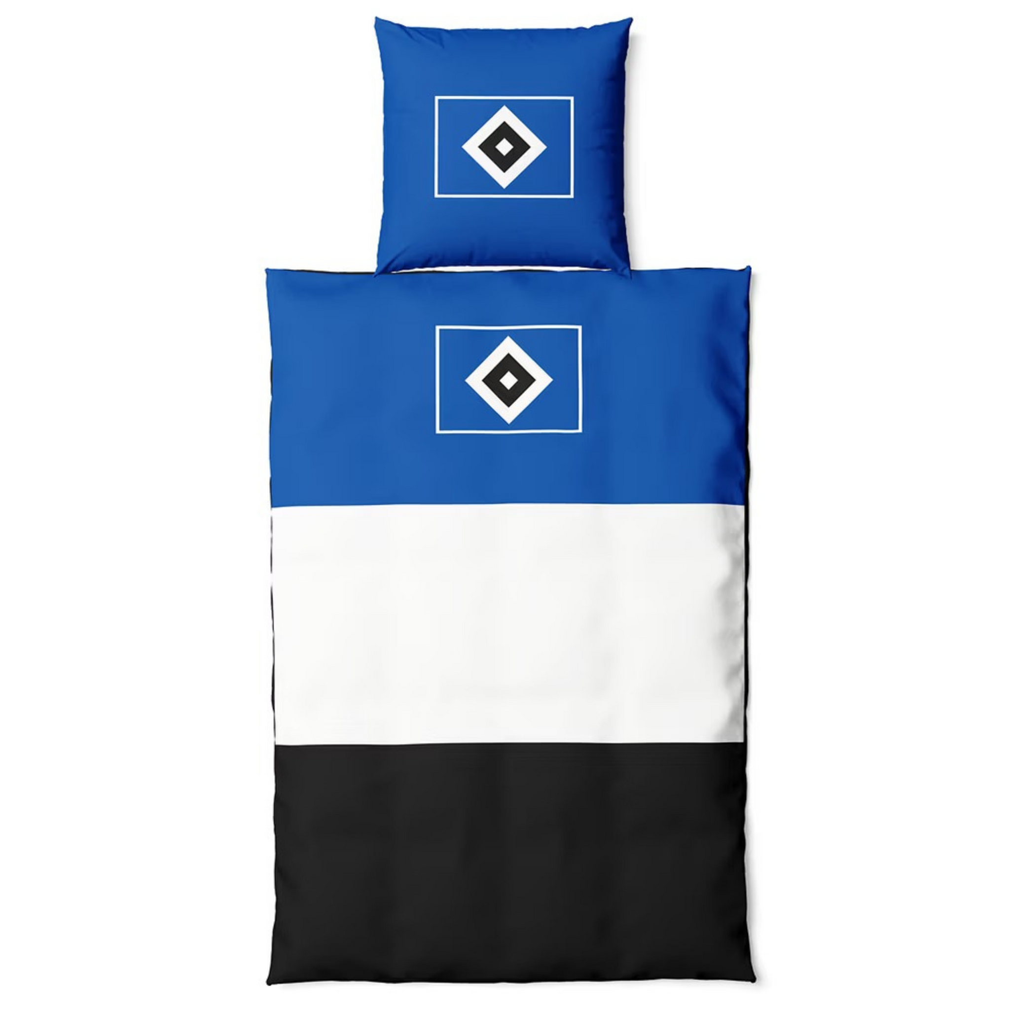 HSV Bettwäsche Blockstreifen