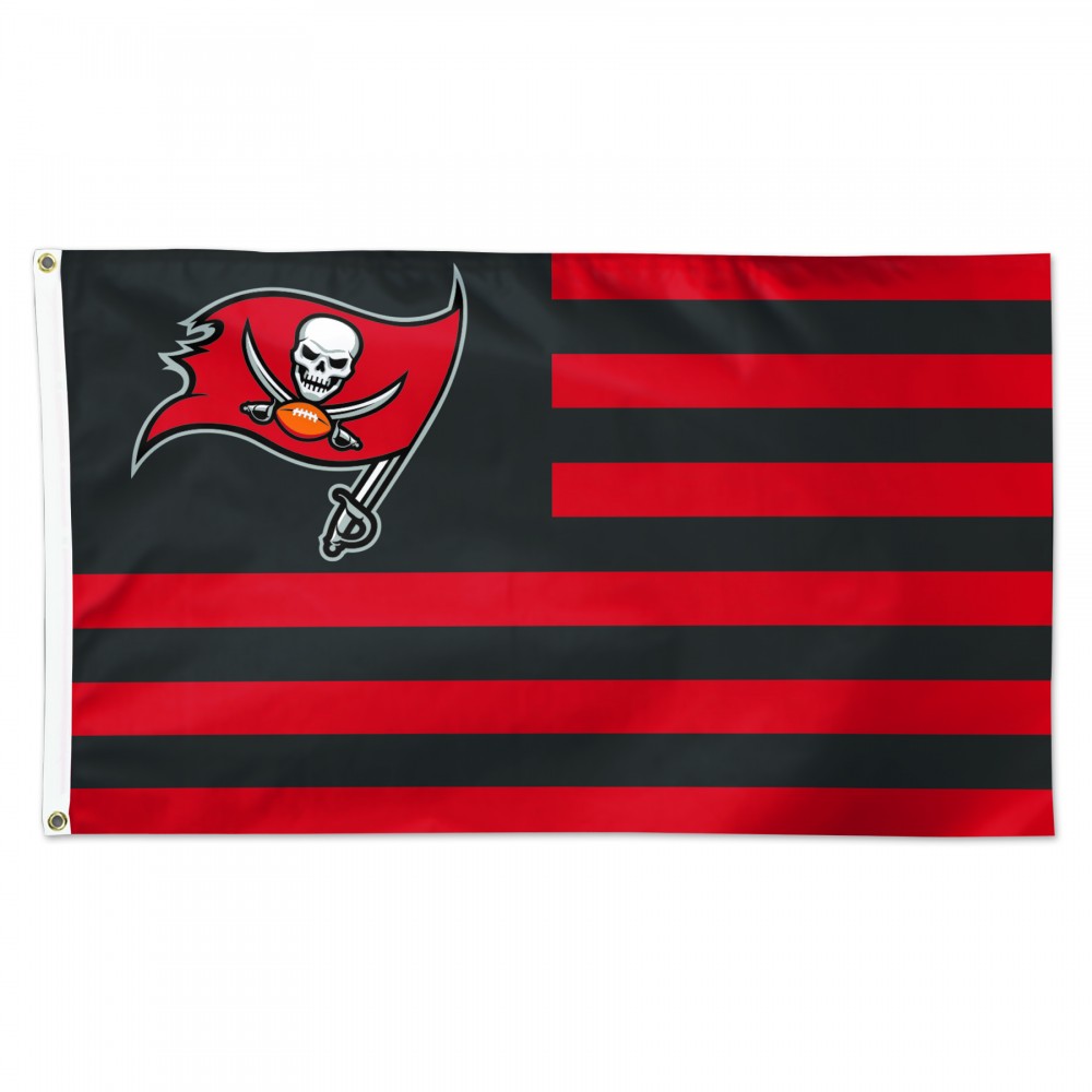 Tampa Bay Buccaneers - Flagge AMERICANA 91x152cm - schwarz