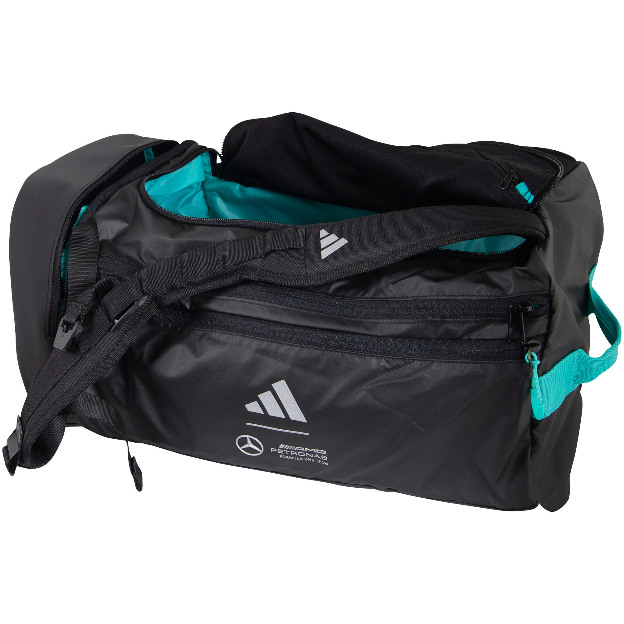 Mercedes AMG Petronas Adidas Team Sporttasche 35 L Volumen - schwarz