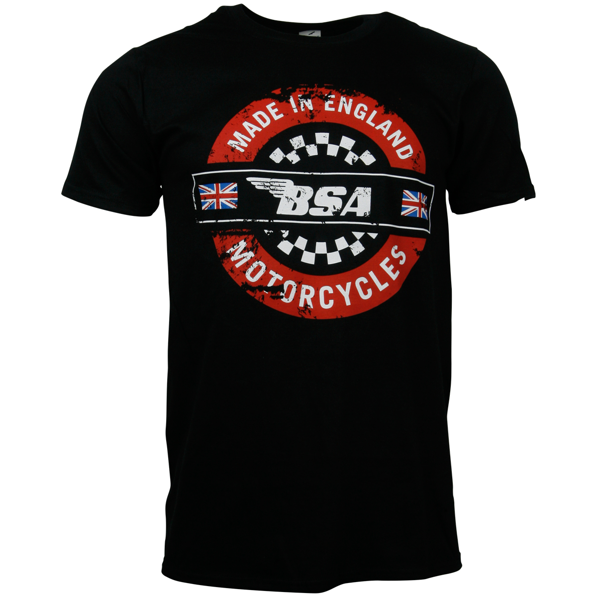 BSA T-Shirt "Made in England" - schwarz