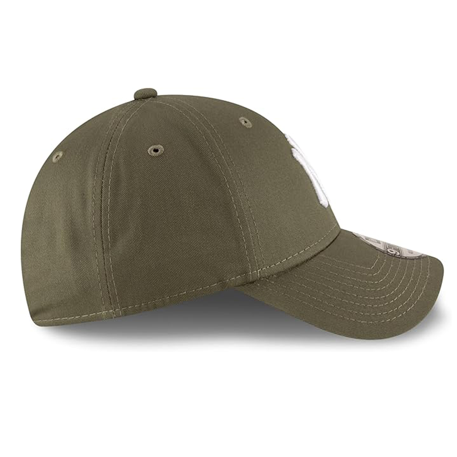 New York Yankees Essential 9FORTY verstellbare New Era Cap - oliv