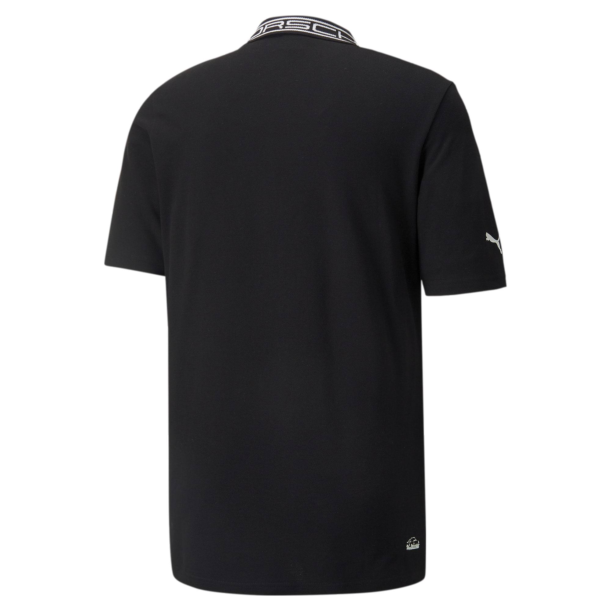 Porsche Legacy Puma Polo Shirt "Turbo" - schwarz