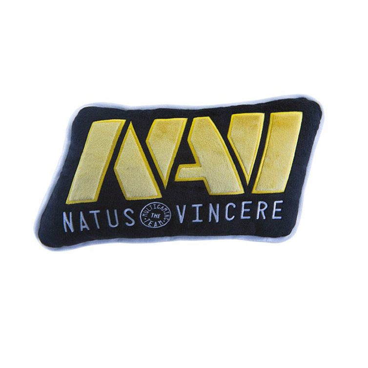 NaVi Kissen "Logo" - schwarz