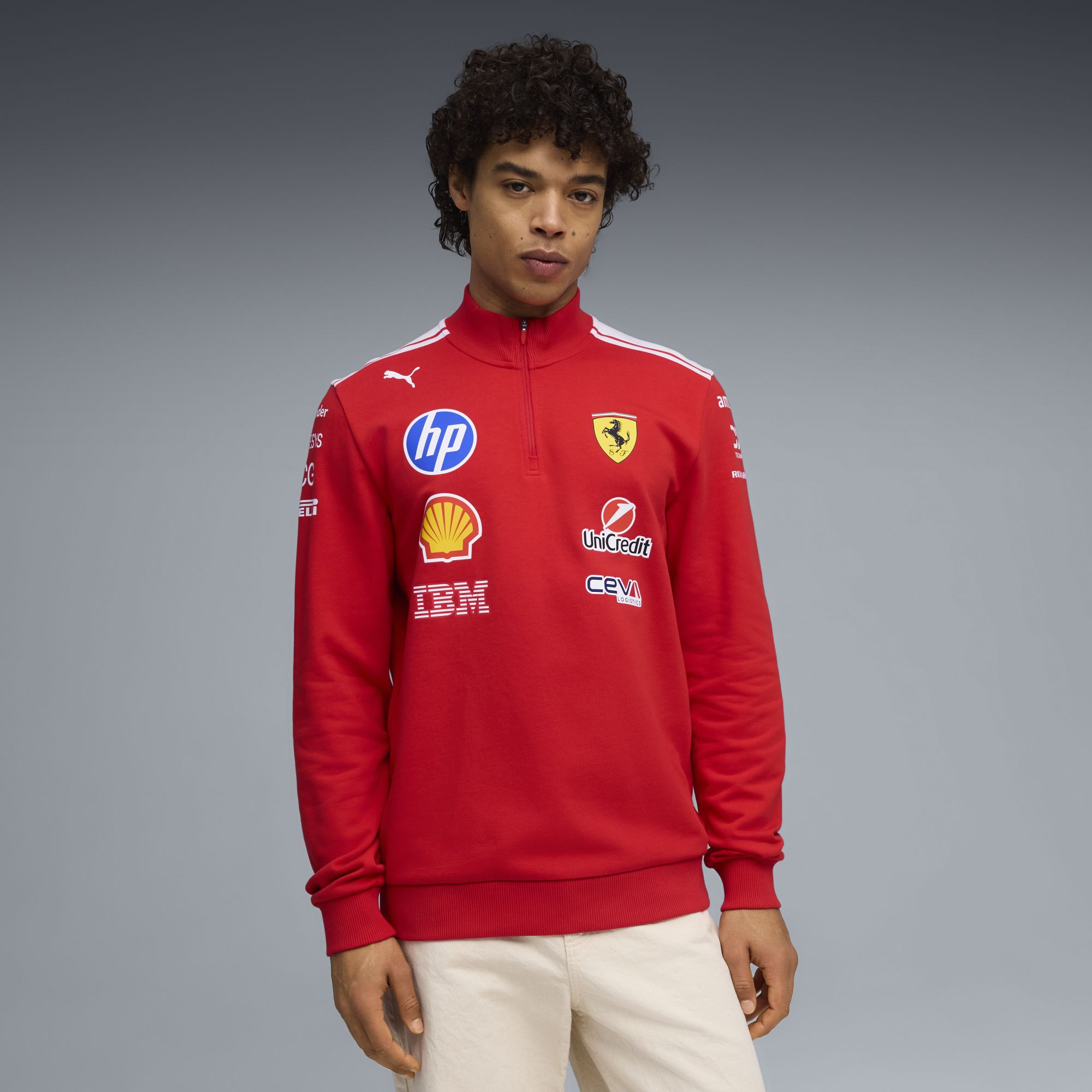Scuderia Ferrari Team Half Zip Puma 2026