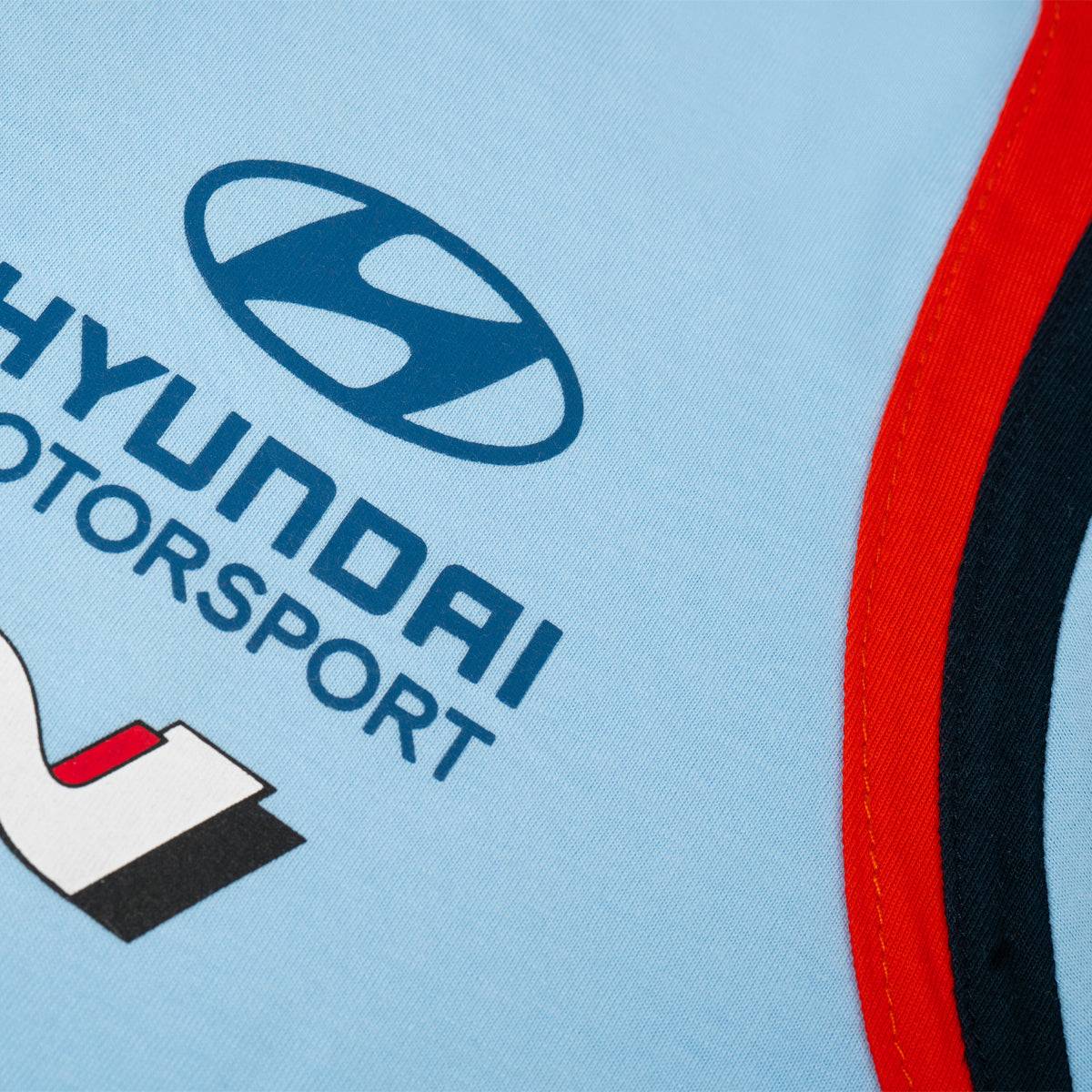 Hyundai Motorsport T-Shirt "Teamline" - blau