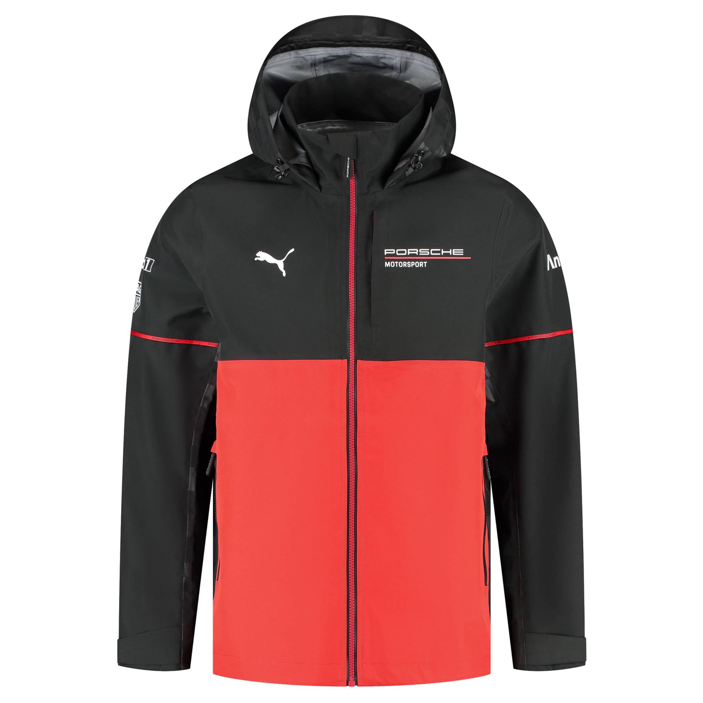 Porsche Motorsport Team Regenjacke - schwarz