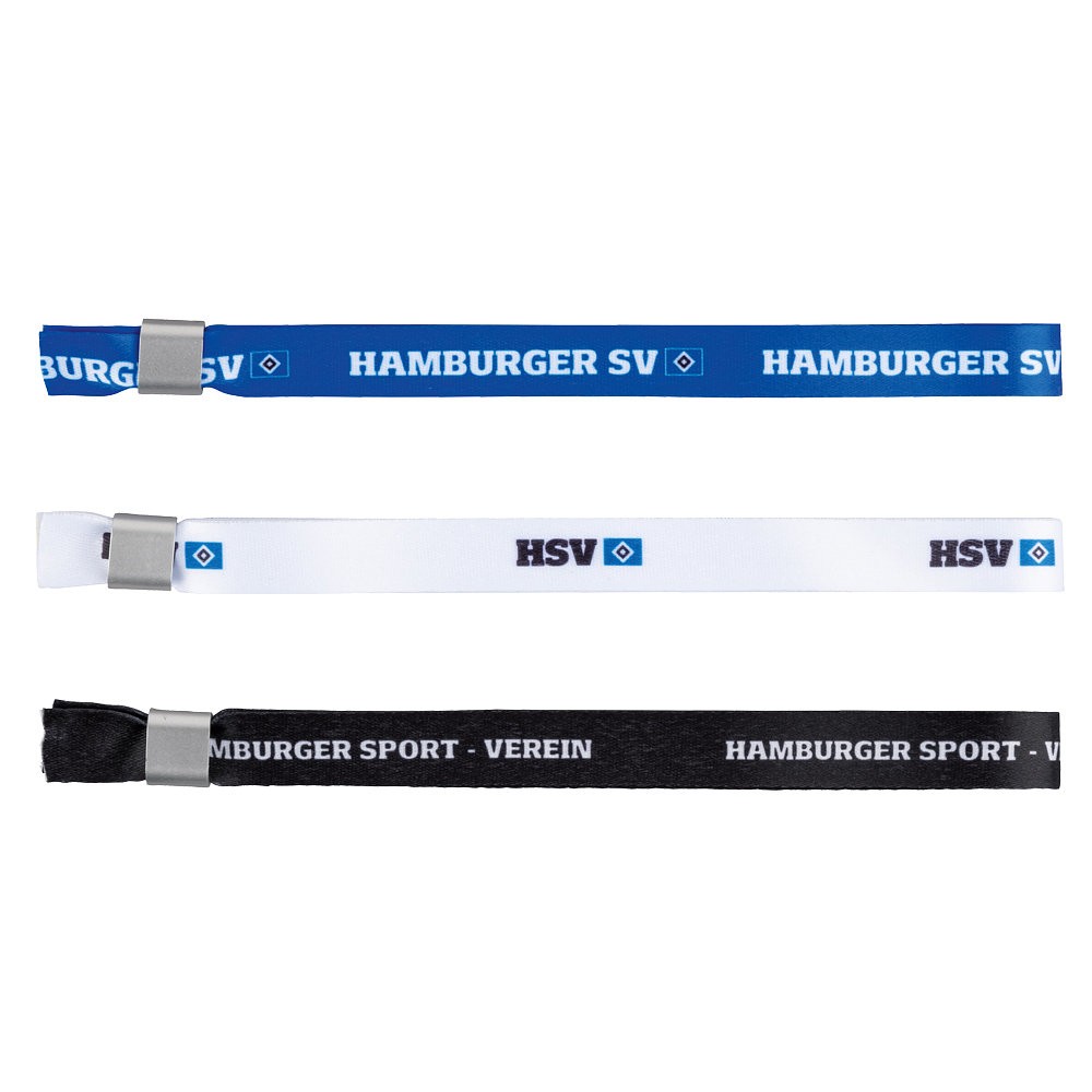 HSV Armbänder 3er Set 'b-w-s'