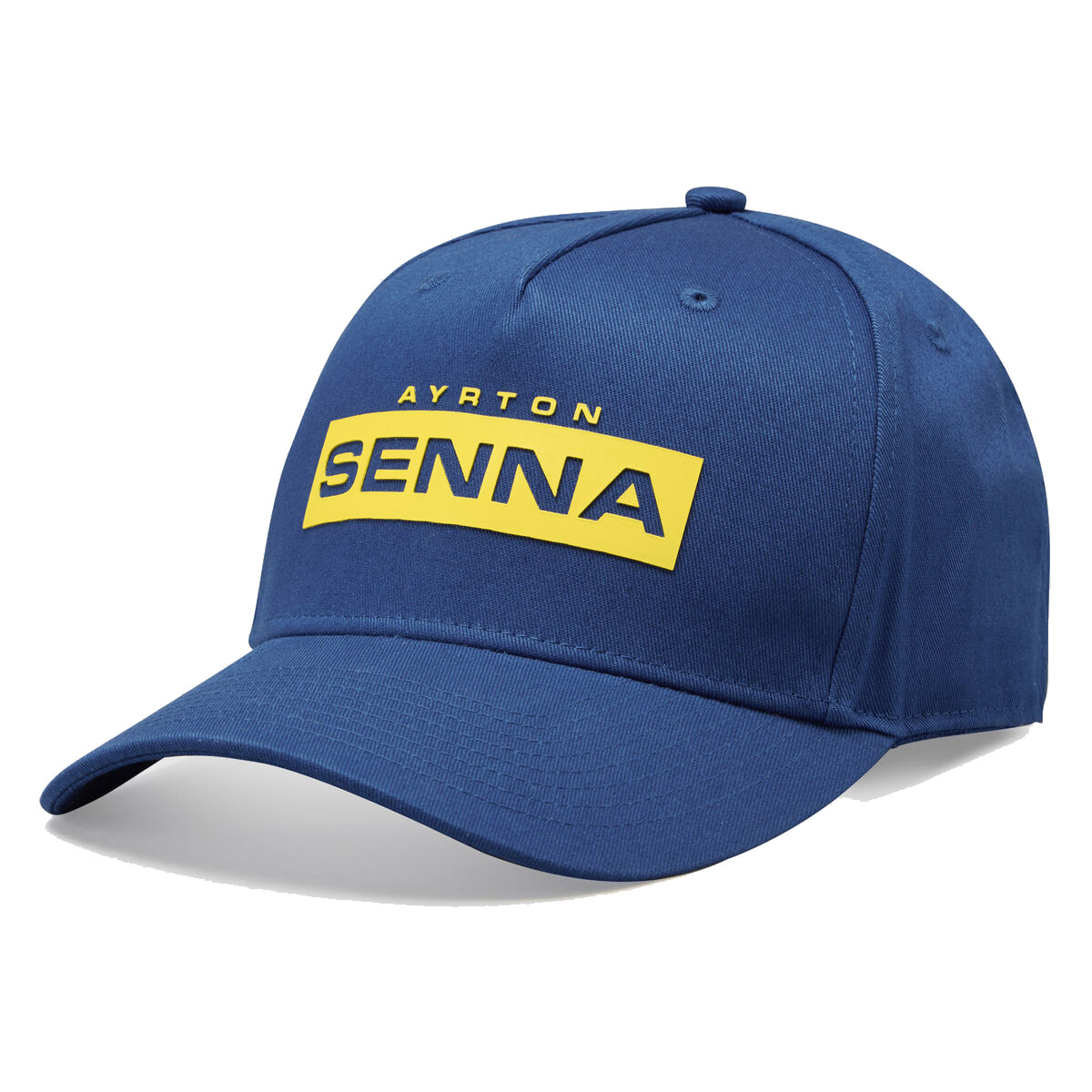 Ayrton Senna Cap "Logo" - blau