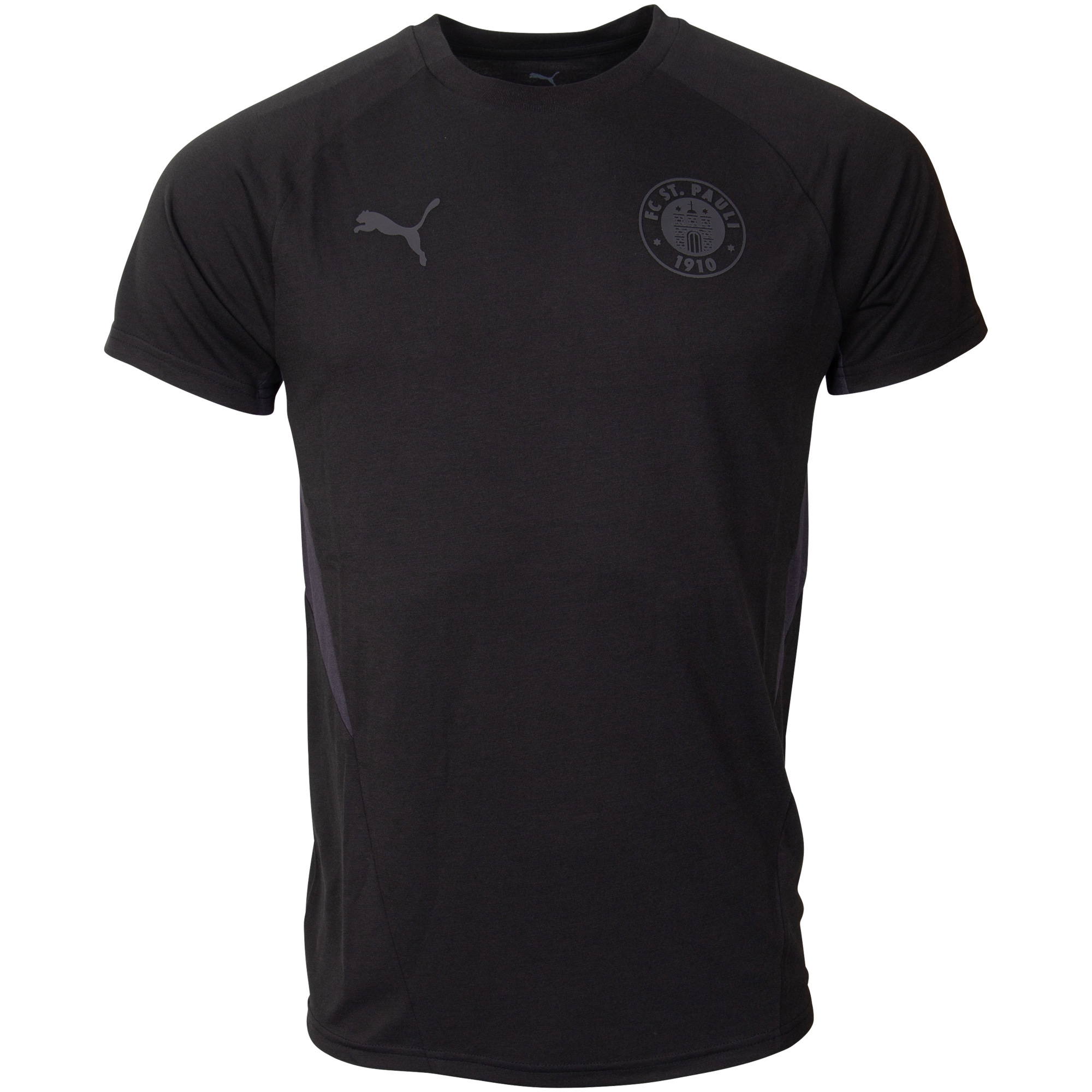 FC St. Pauli - PUMA T-Shirt Evostripe 2025/26 - schwarz