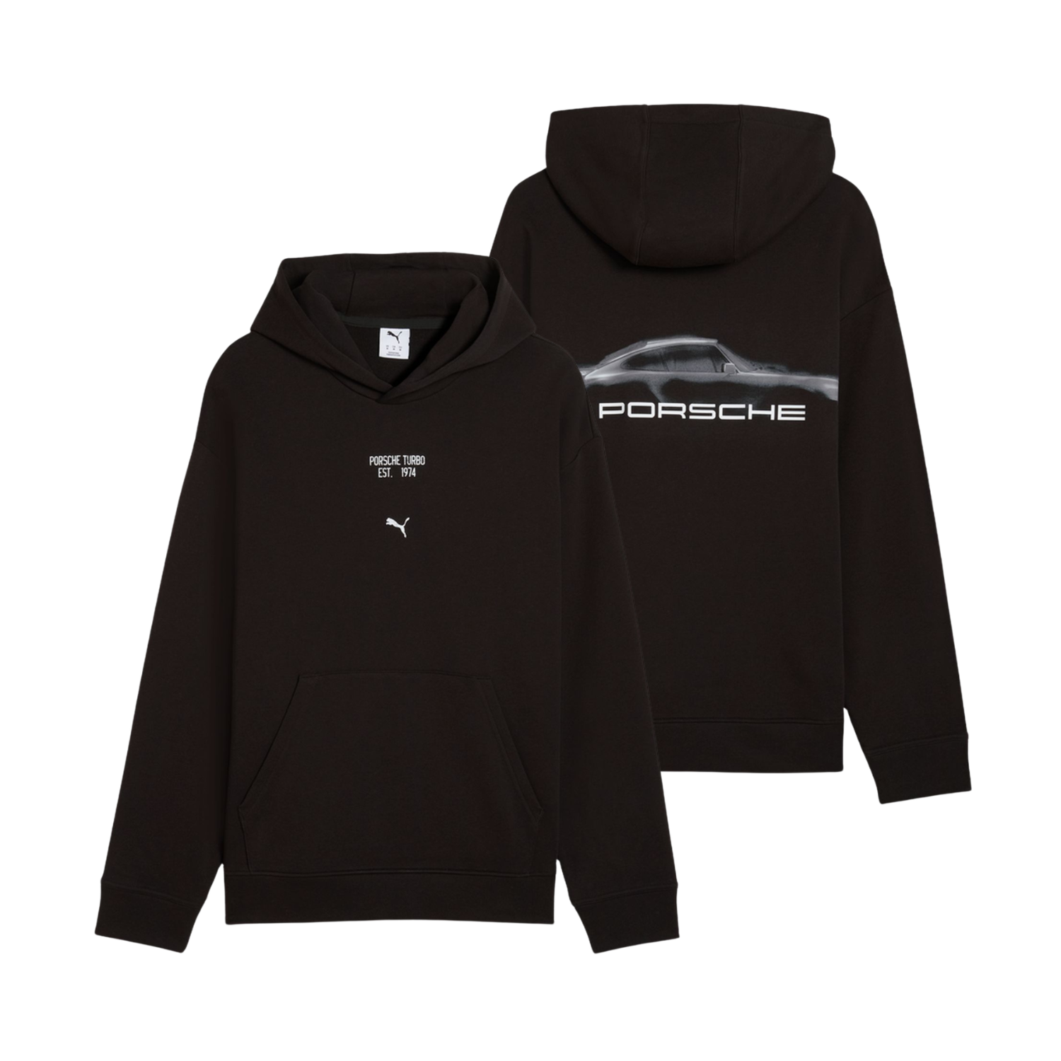 Porsche Hoodie 'Turbo' Puma 2026 - schwarz