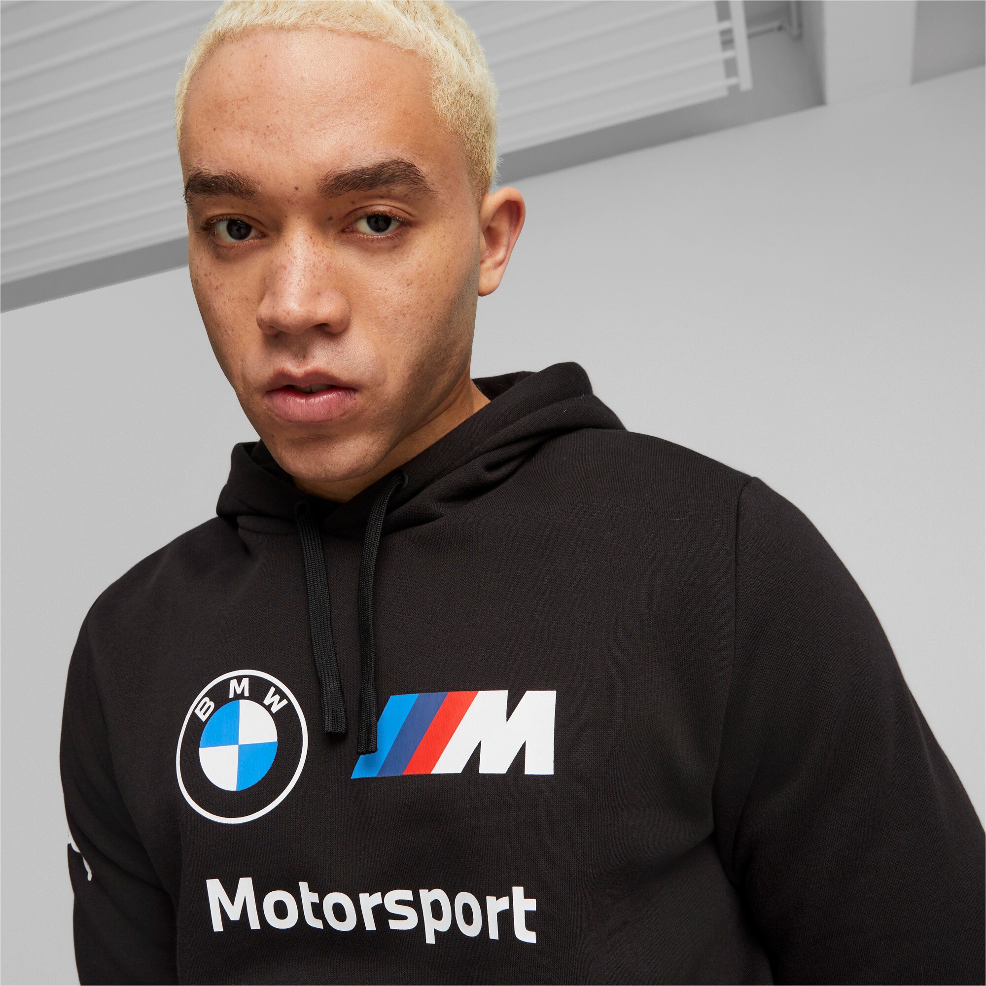 BMW Motorsport Puma Hoodie "Logo" - schwarz