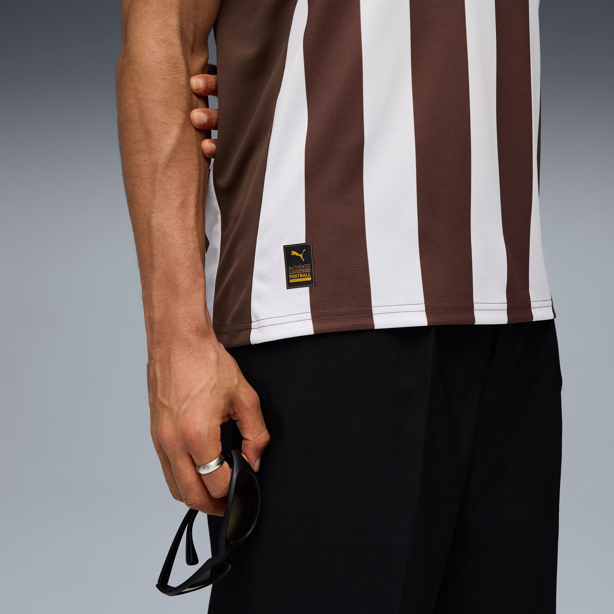 FC St. Pauli - PUMA Trikot Heim 2025/26 - braun/weiß