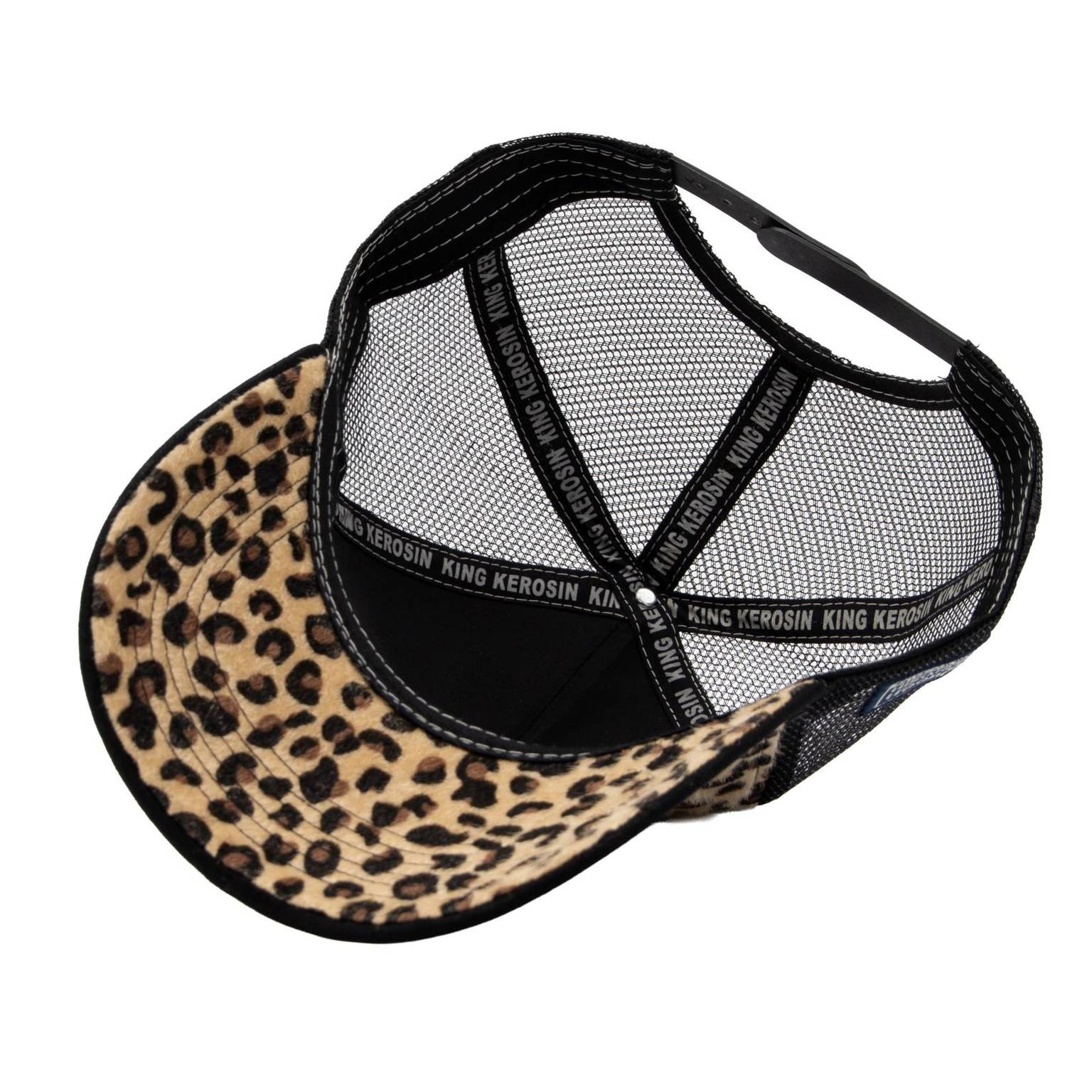 Queen Kerosin Damen Trucker Cap "Royal Kitten Club" - schwarz
