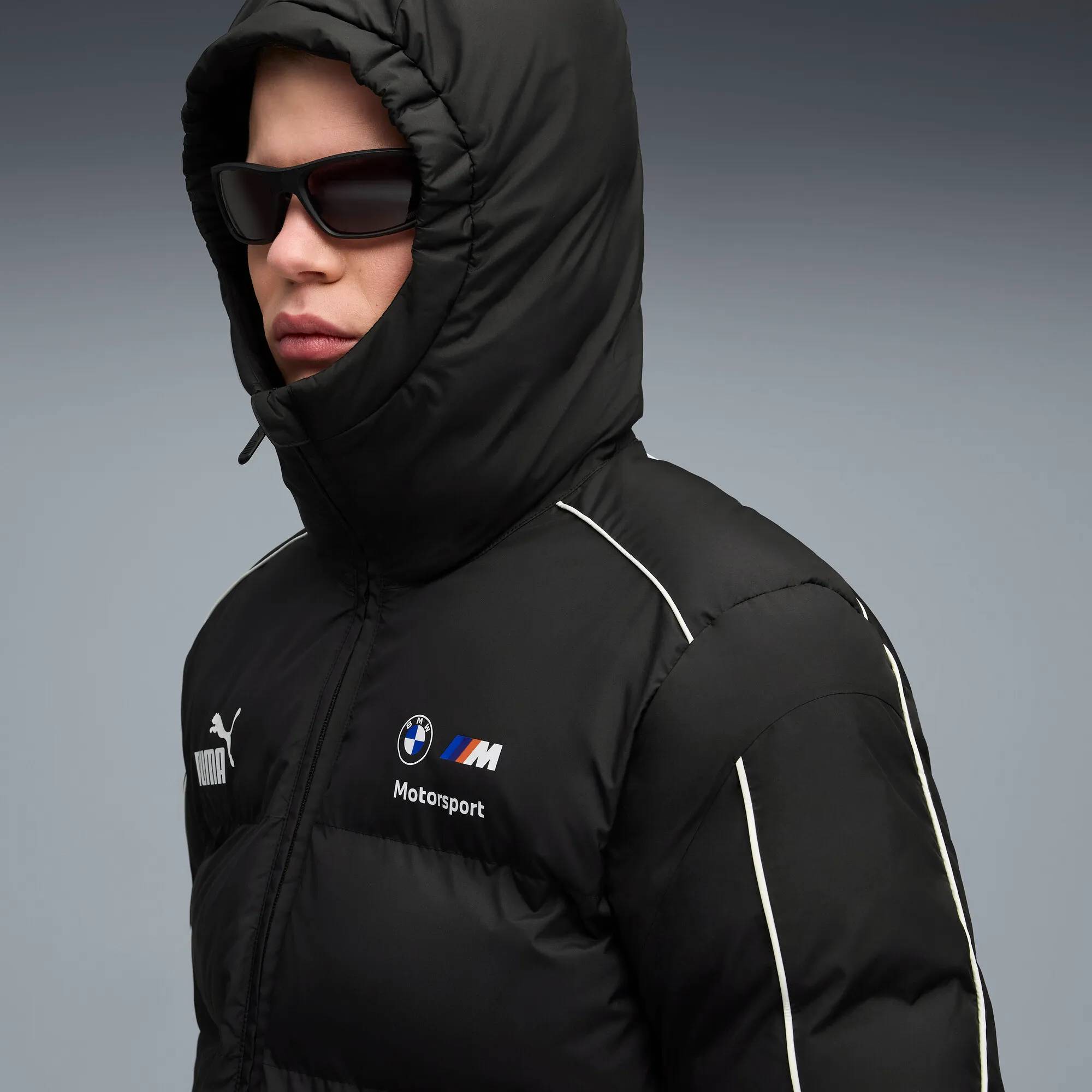BMW M Motorsport Puma T7 Steppjacke - schwarz BMW M Motorsport Puma T7 Steppjacke - schwarz