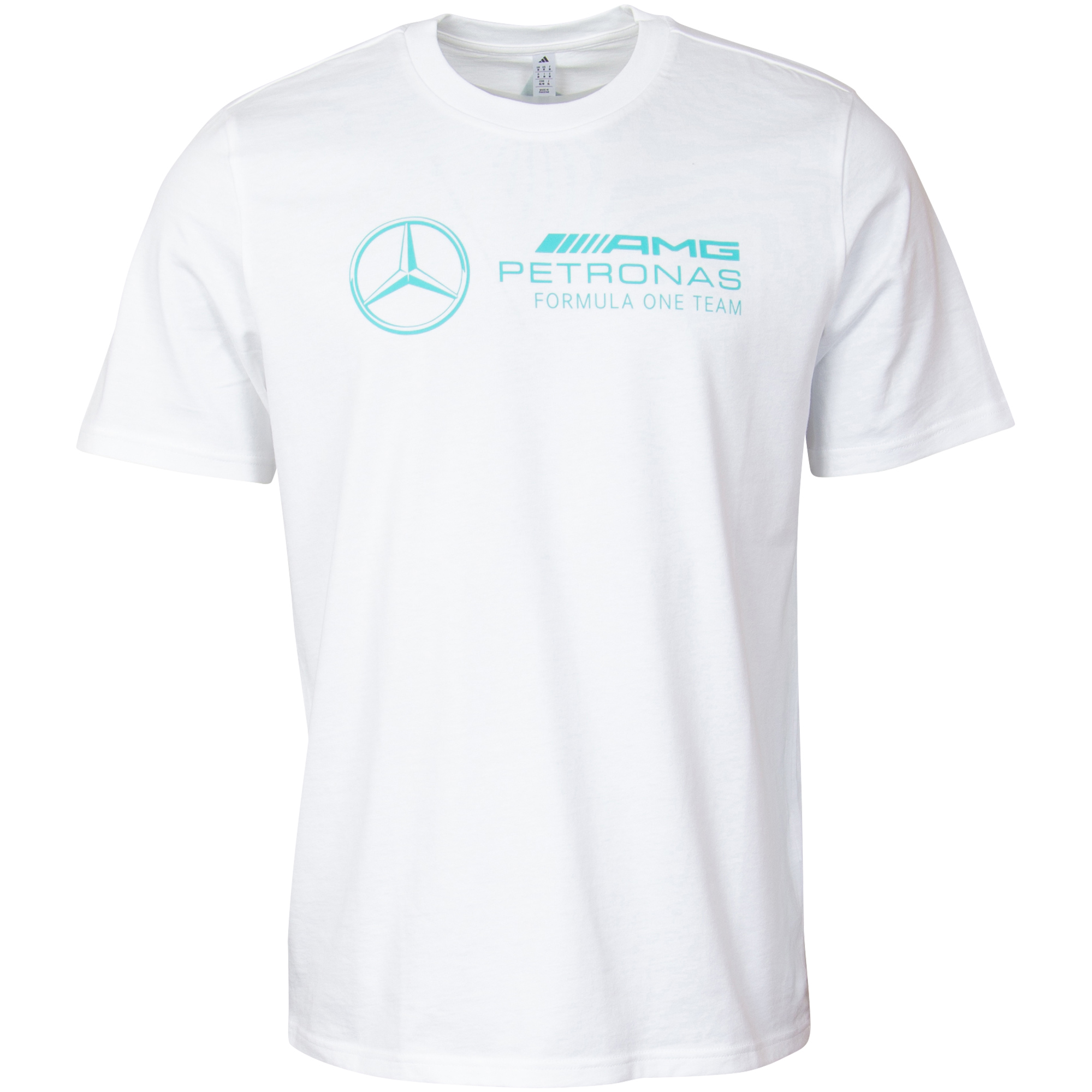Mercedes AMG Petronas Adidas T-Shirt "Logo" - weiß