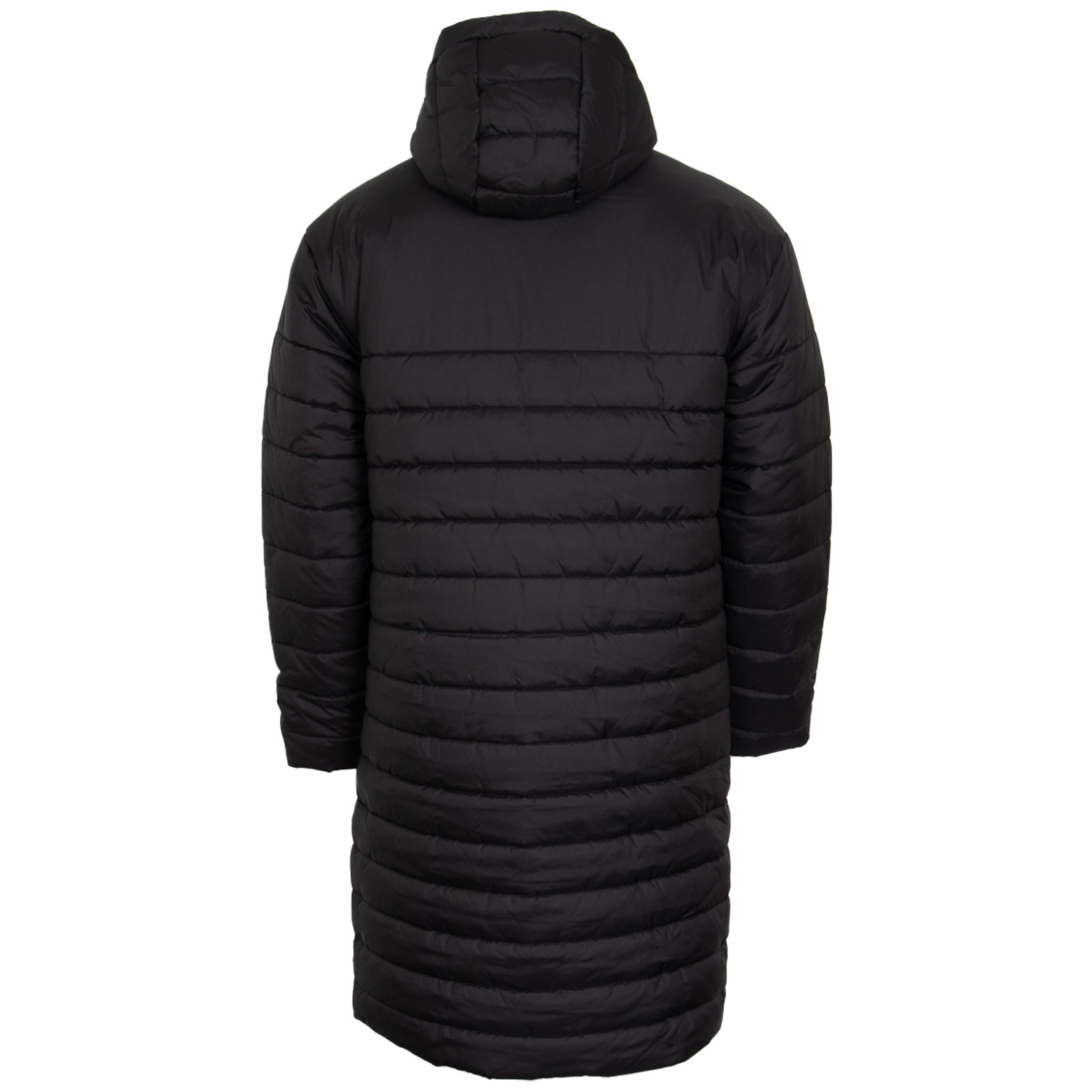 FC St. Pauli - PUMA Steppjacke Logo lang mit Kapuze - schwarz