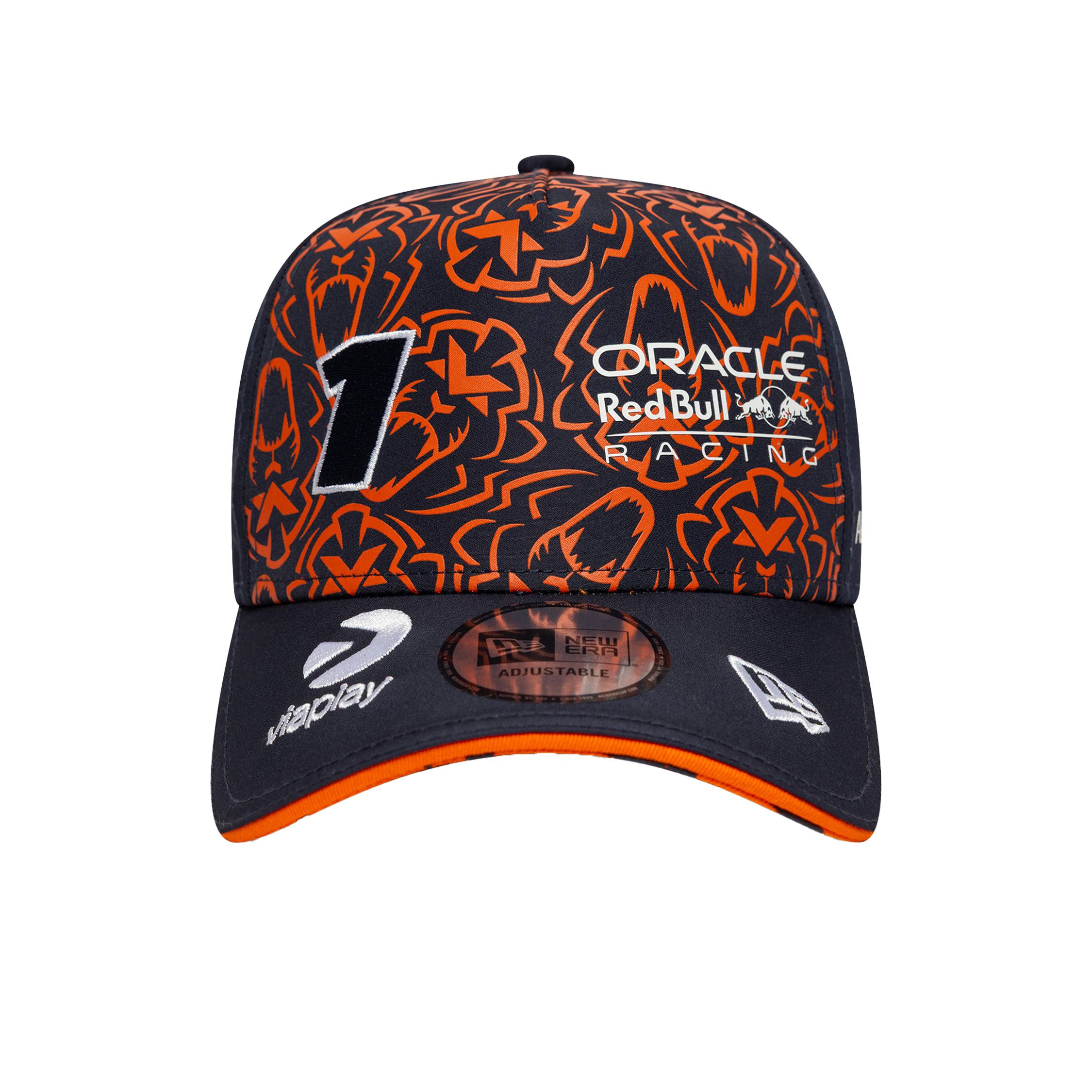 Red Bull Racing New Era Max Verstappen Cap "Orange Lion" - blau