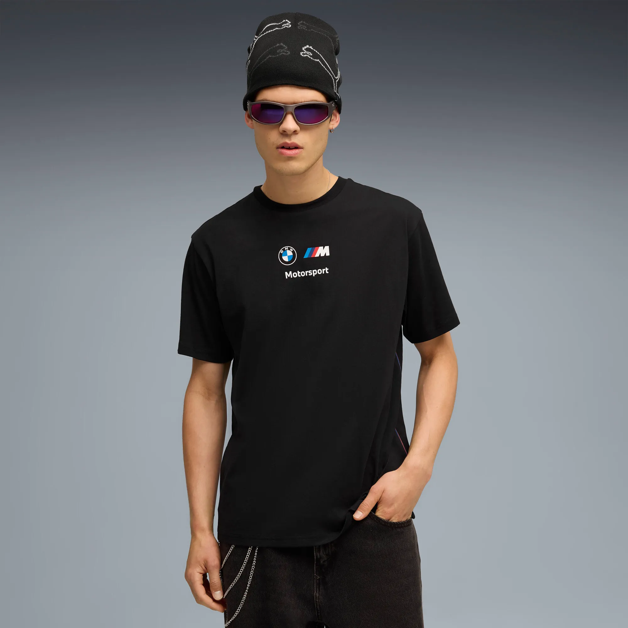 BMW Motorsport Puma T-Shirt "Essential" - schwarz