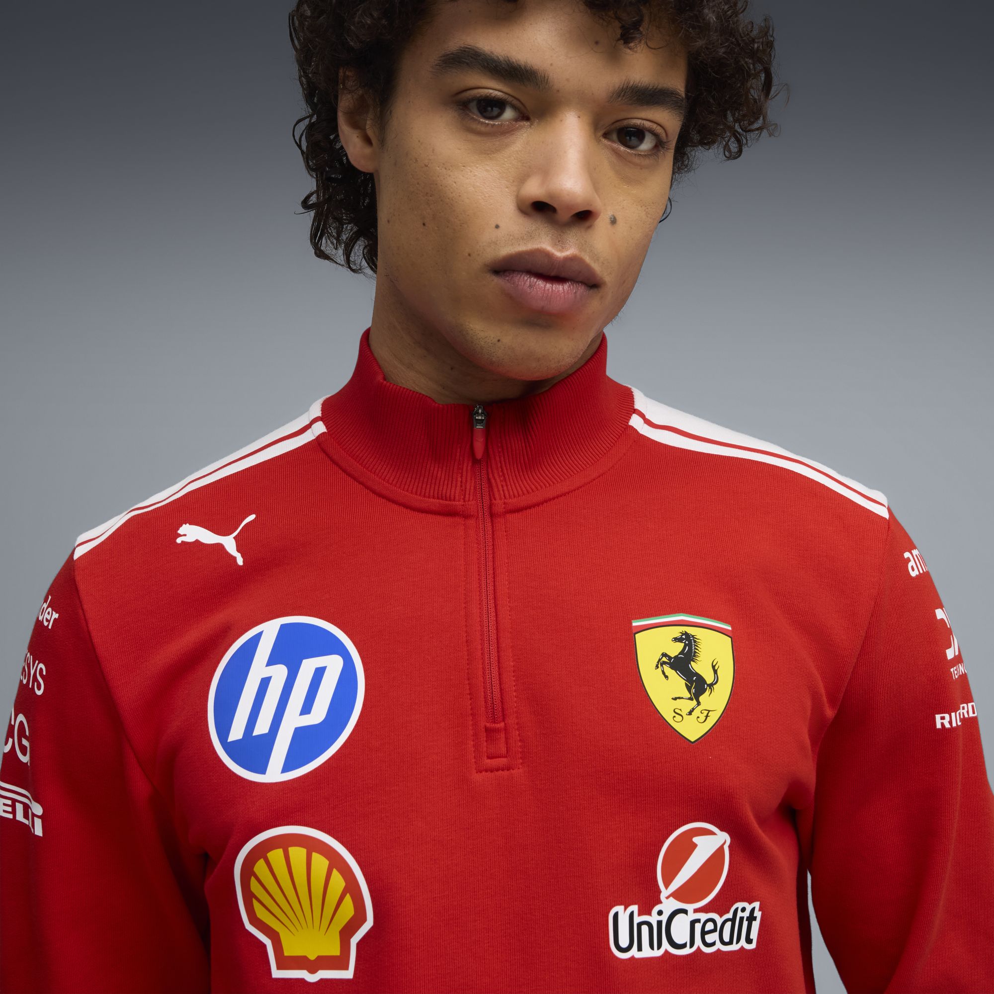 Scuderia Ferrari Team Half Zip Puma 2026
