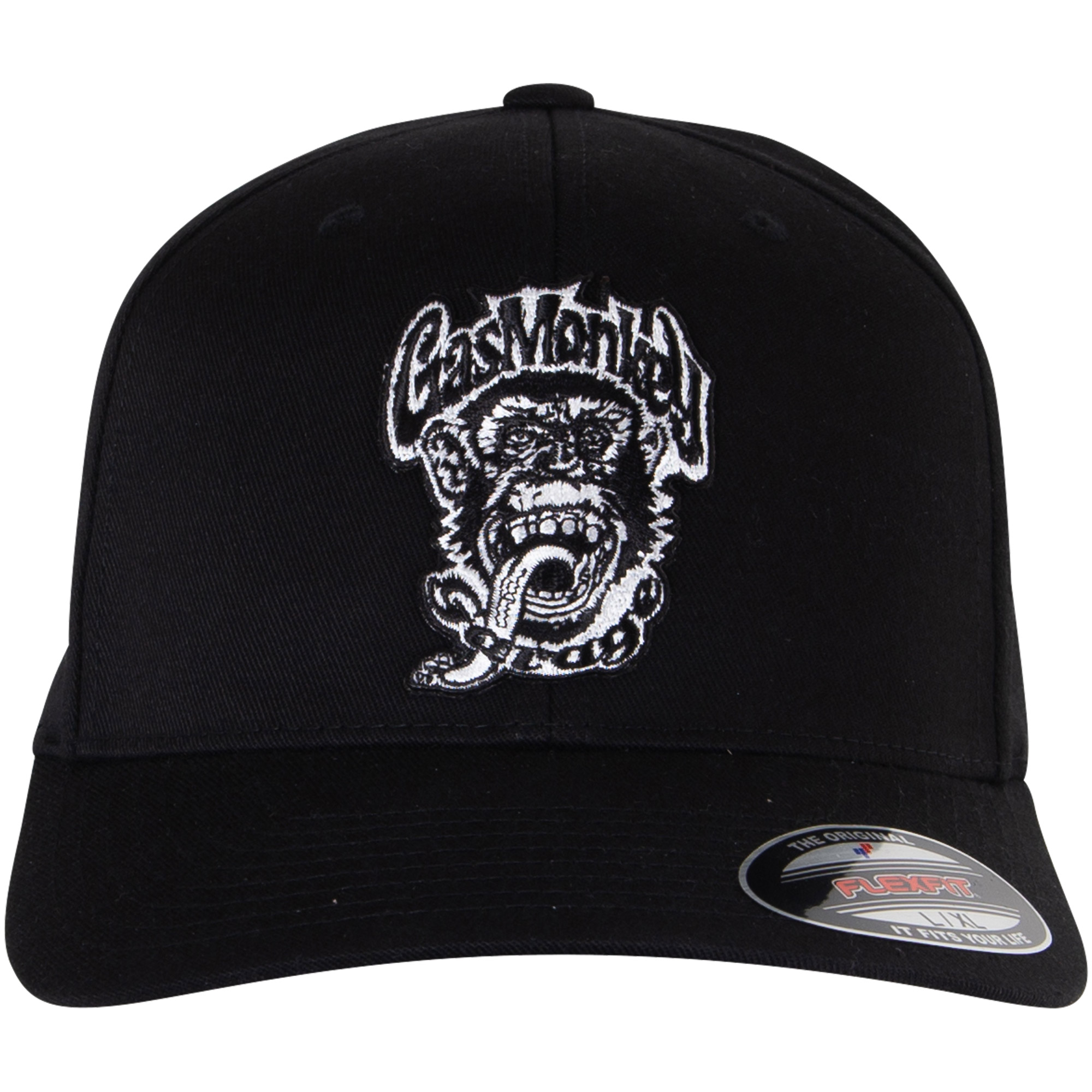 Gas Monkey Garage Logo Patch Flexfit Baseball Cap