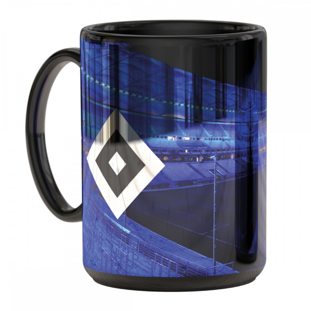 HSV Metallic Tasse 'Stadion blau' 300 ml