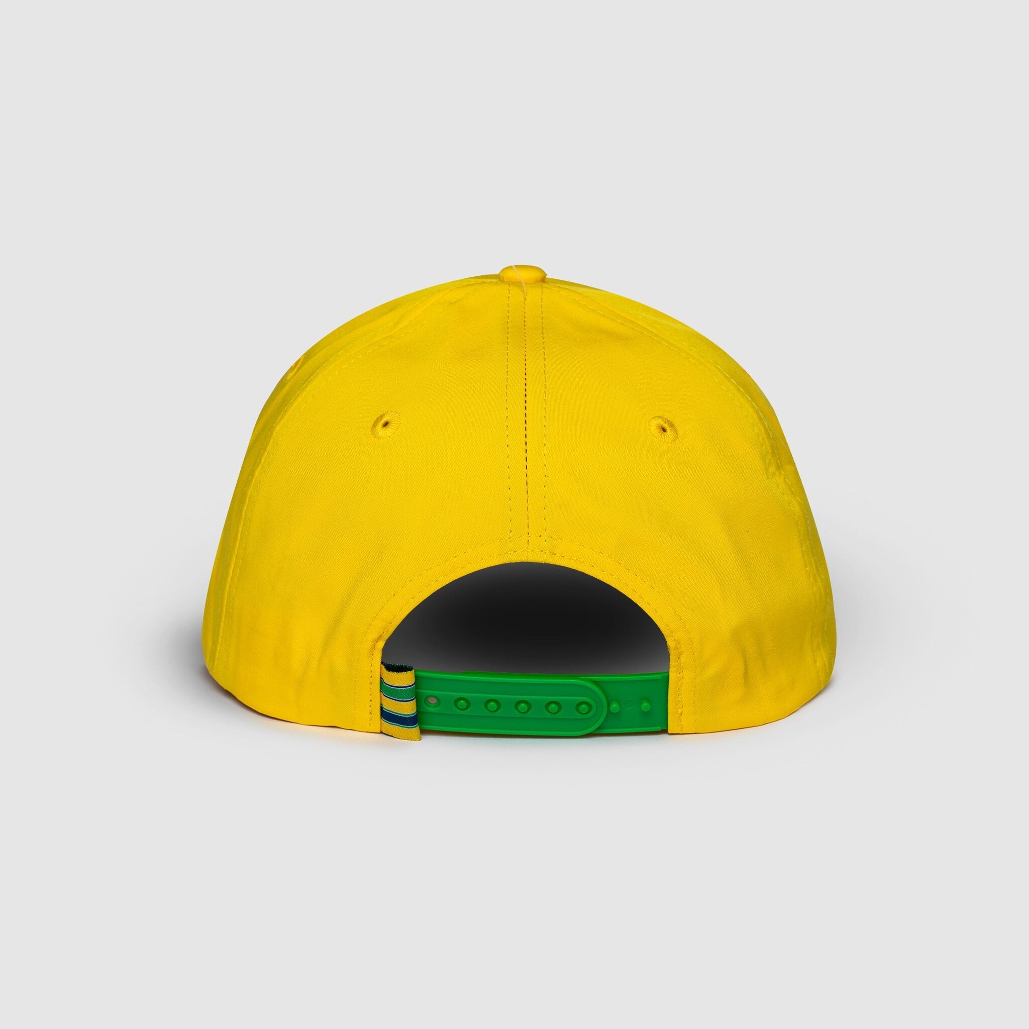 Ayrton Senna Cap Logo Geprägt - gelb