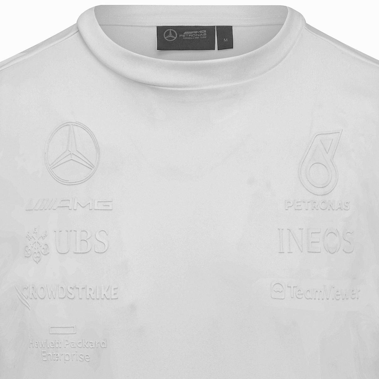 Mercedes AMG Team T-Shirt "Stealth" - weiß